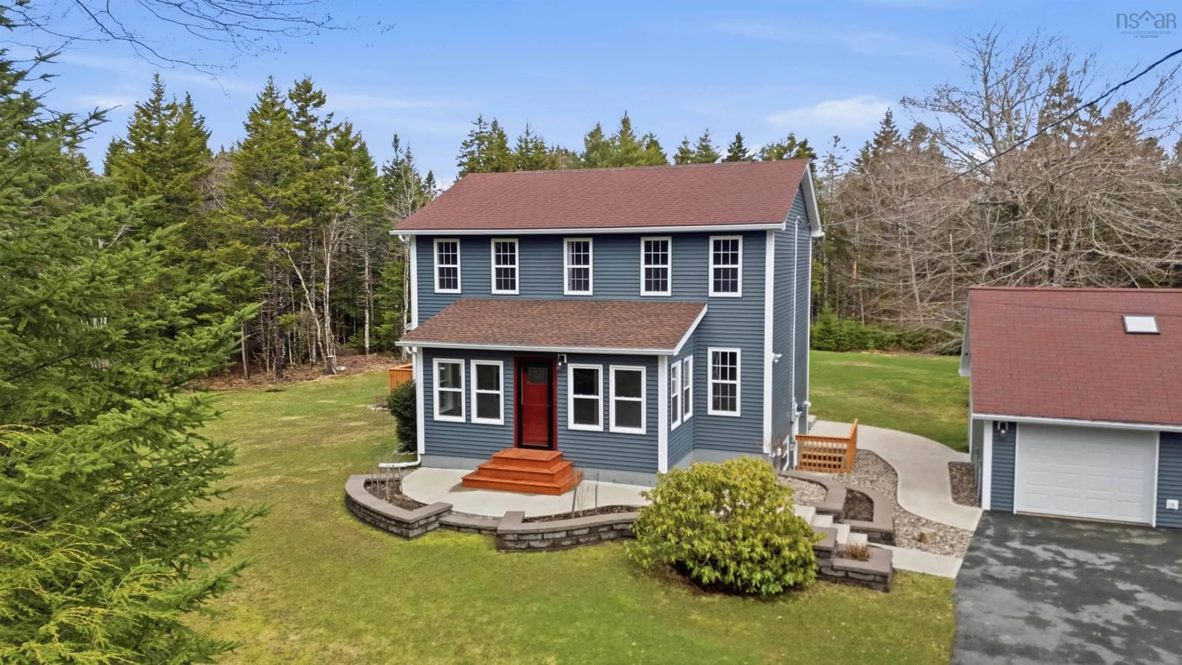 A pic from outside/outdoor area/front of a property/back of a property/a pic from drone, unknown for 167 Kingswood Dr, Hammonds Plains Nova Scotia B4B 1K4