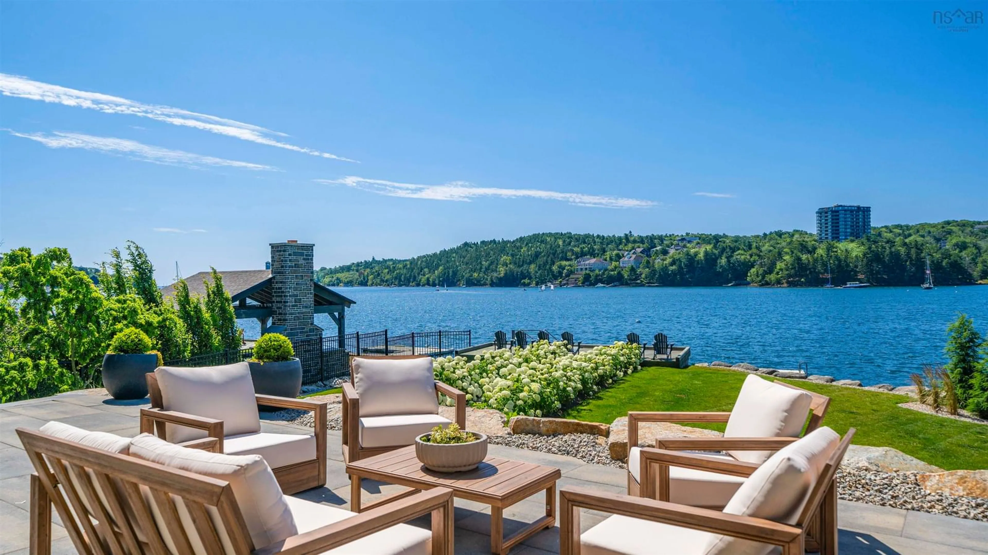 Patio, water/lake/river/ocean view for 6944 Armview Ave, Halifax Nova Scotia B3H 2M4