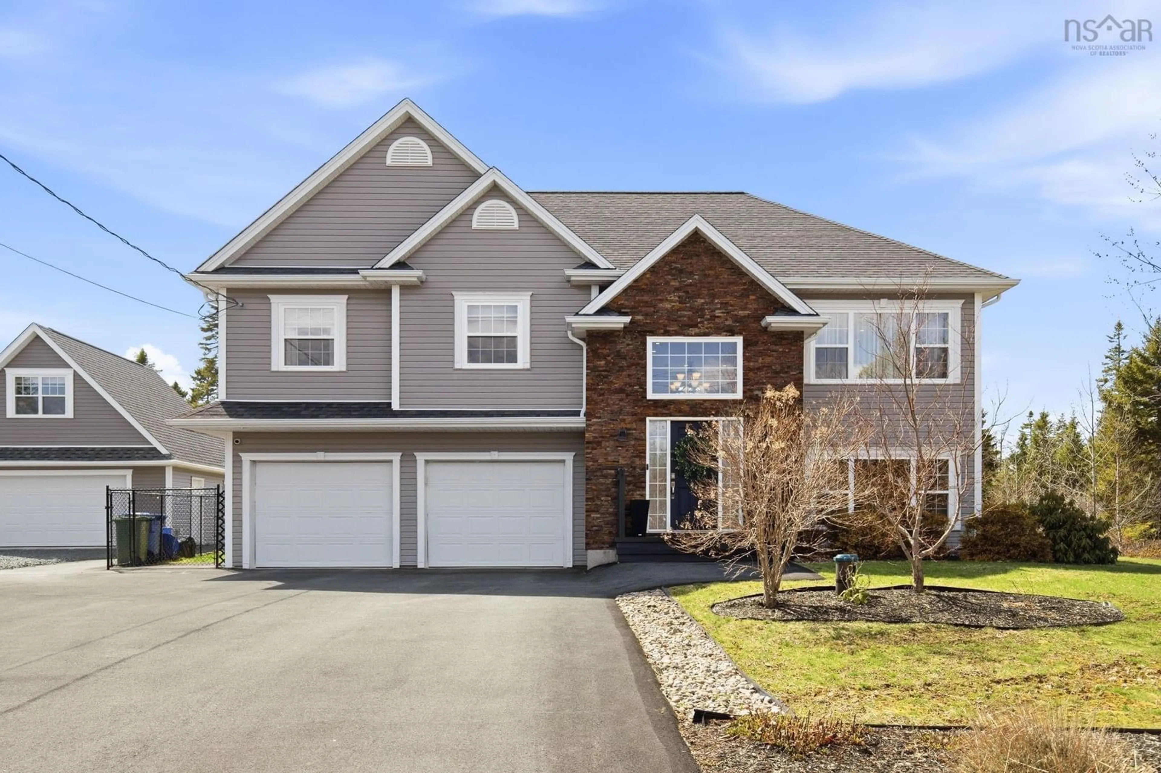 Home with brick exterior material, street for 356 Celebration Dr, Fall River Nova Scotia B2T 0K4