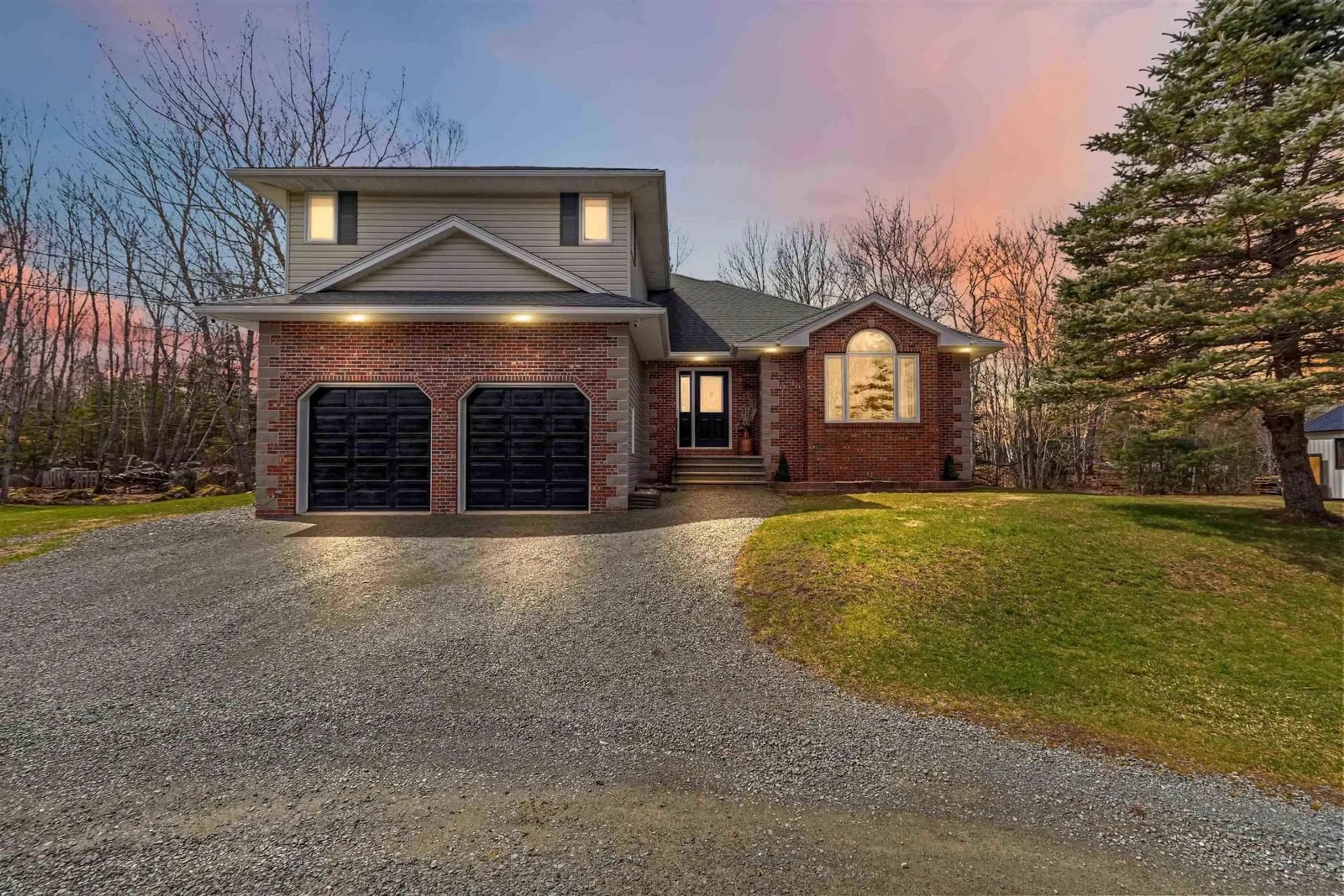 Home with brick exterior material, street for 1 Hudson Dr, Windsor Junction Nova Scotia B2T 1A4