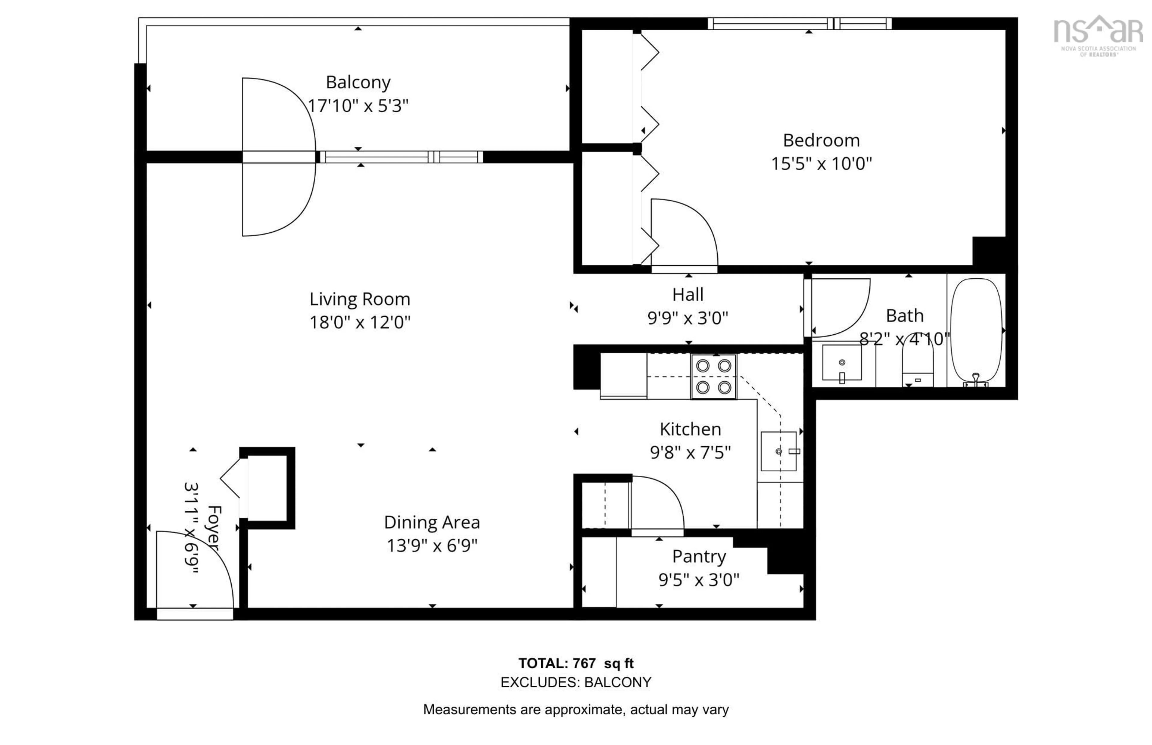 Floor plan for 26 Brookdale Cres #304, Crichton Park Nova Scotia B3A 3S8