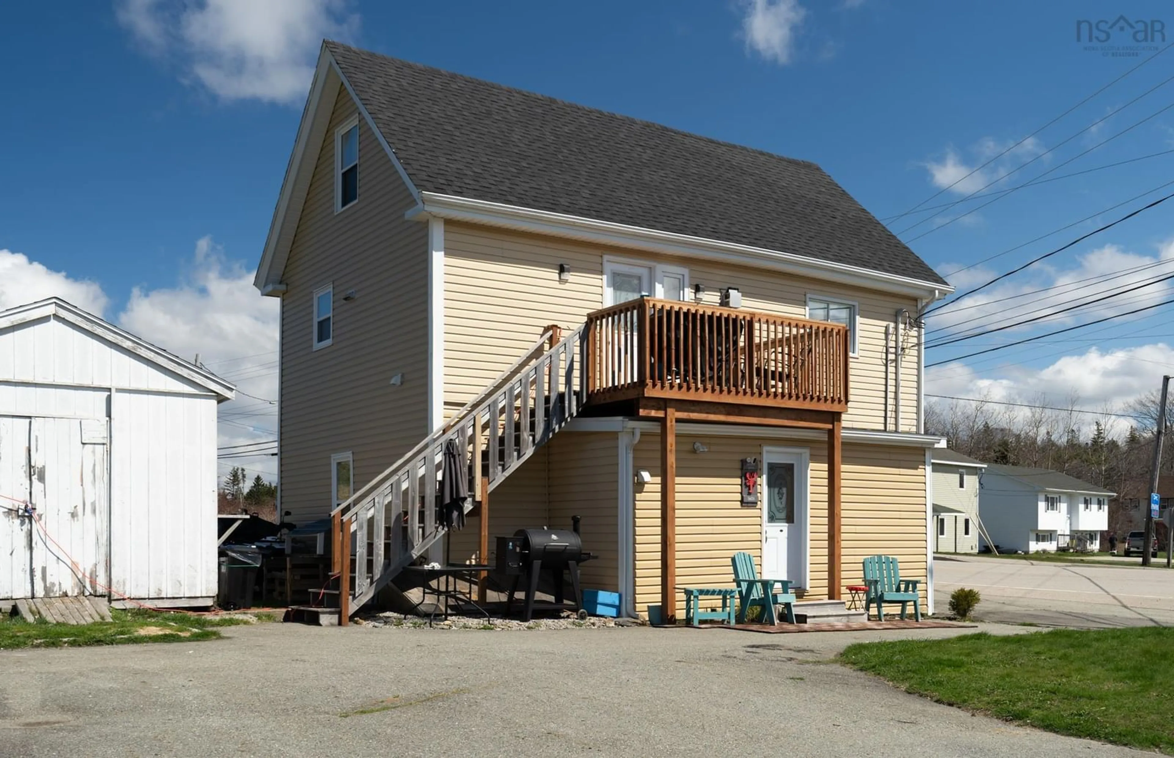Patio, unknown for 805 Highway 1, Hebron Nova Scotia B5A 5Z5