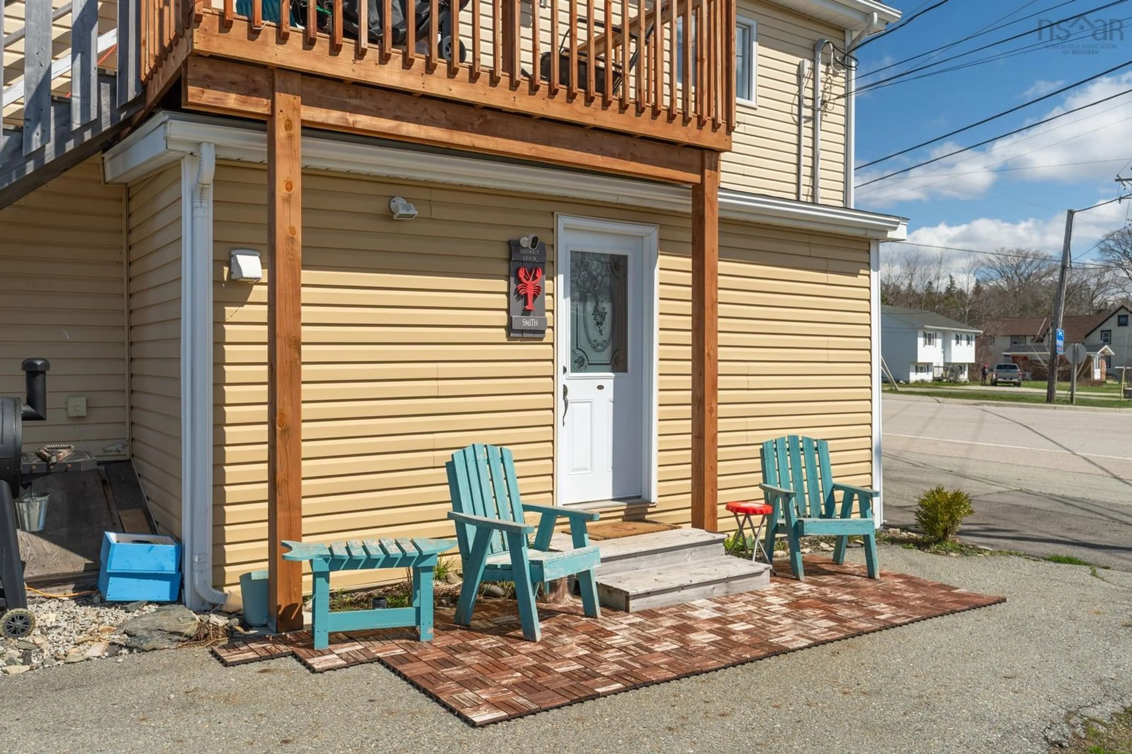 Patio, water/lake/river/ocean view for 805 Highway 1, Hebron Nova Scotia B5A 5Z5