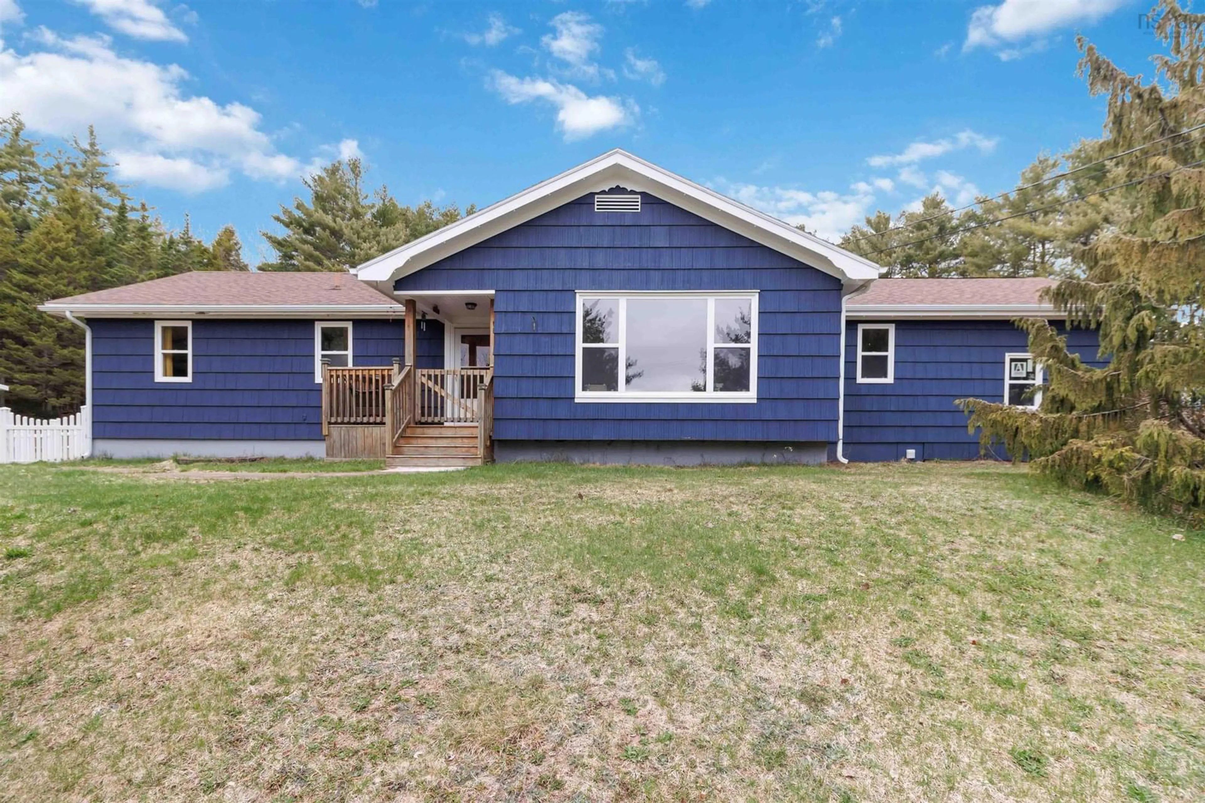 Home with vinyl exterior material, street for 12886 Highway 3, Rhodes Corner Nova Scotia B4V 5N3