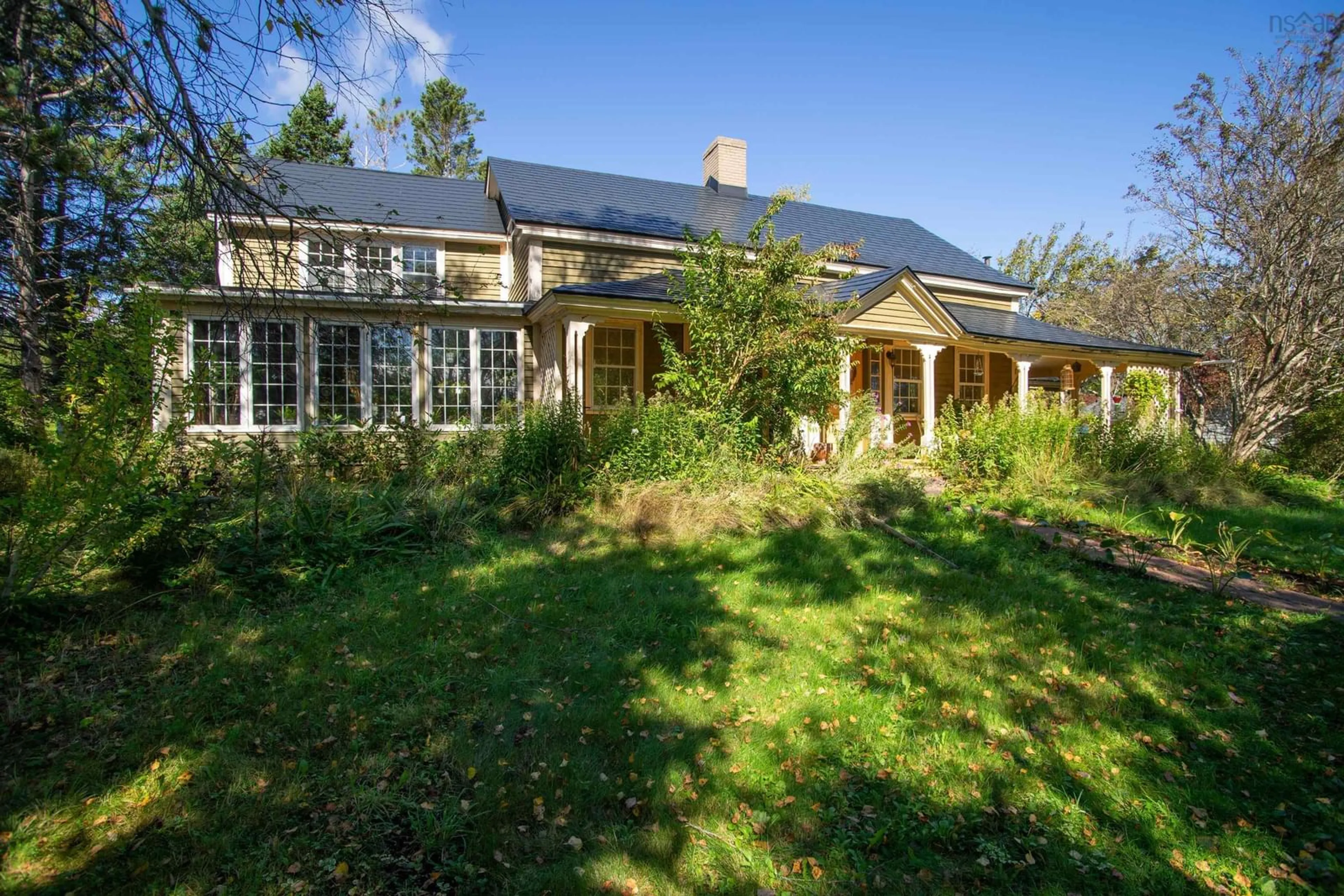 A pic from outside/outdoor area/front of a property/back of a property/a pic from drone, building for 3713 Granville Rd, Port Royal Nova Scotia B0S 1A0