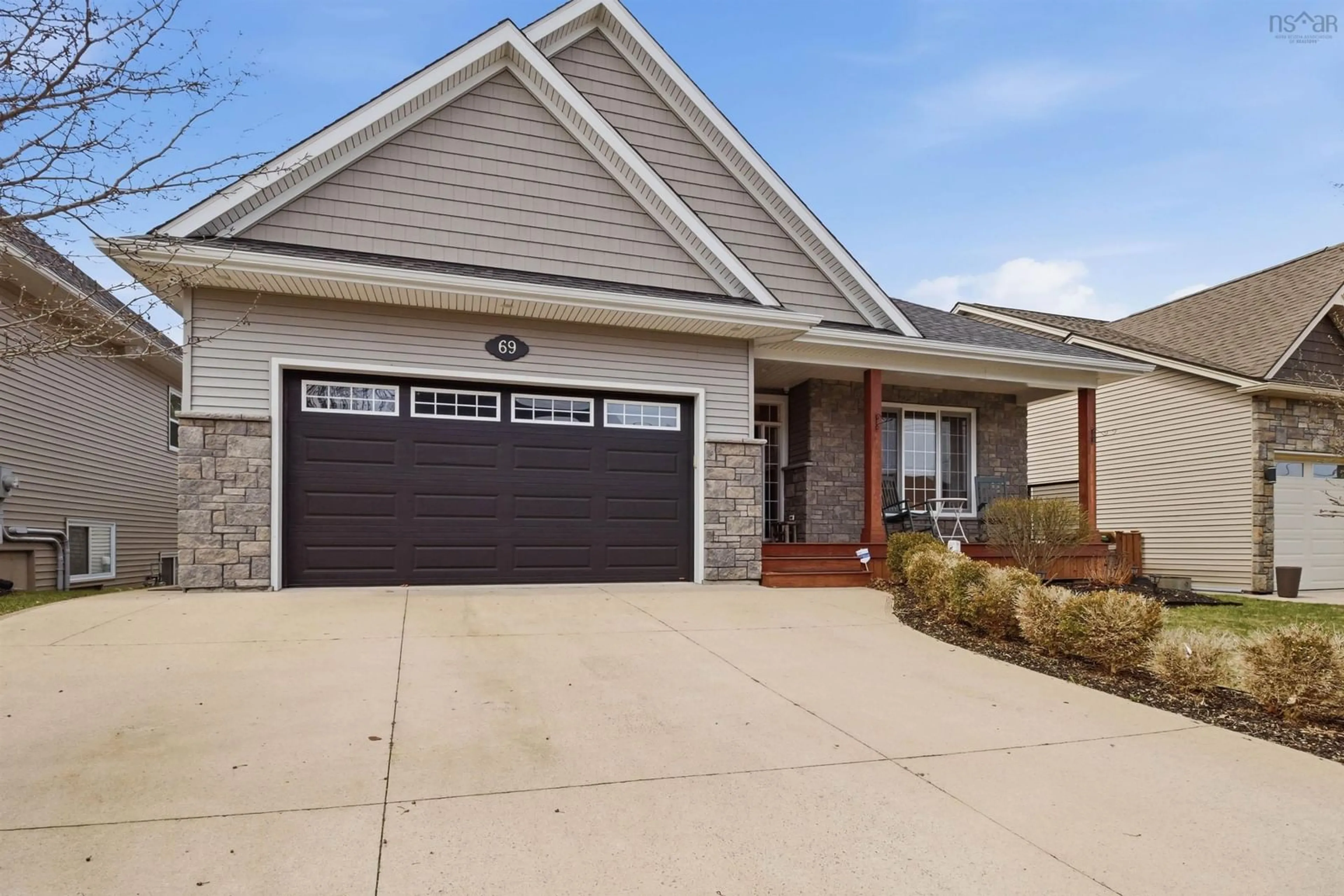 Home with brick exterior material, street for 69 Bradford Pl, Bedford Nova Scotia B4B 0R7