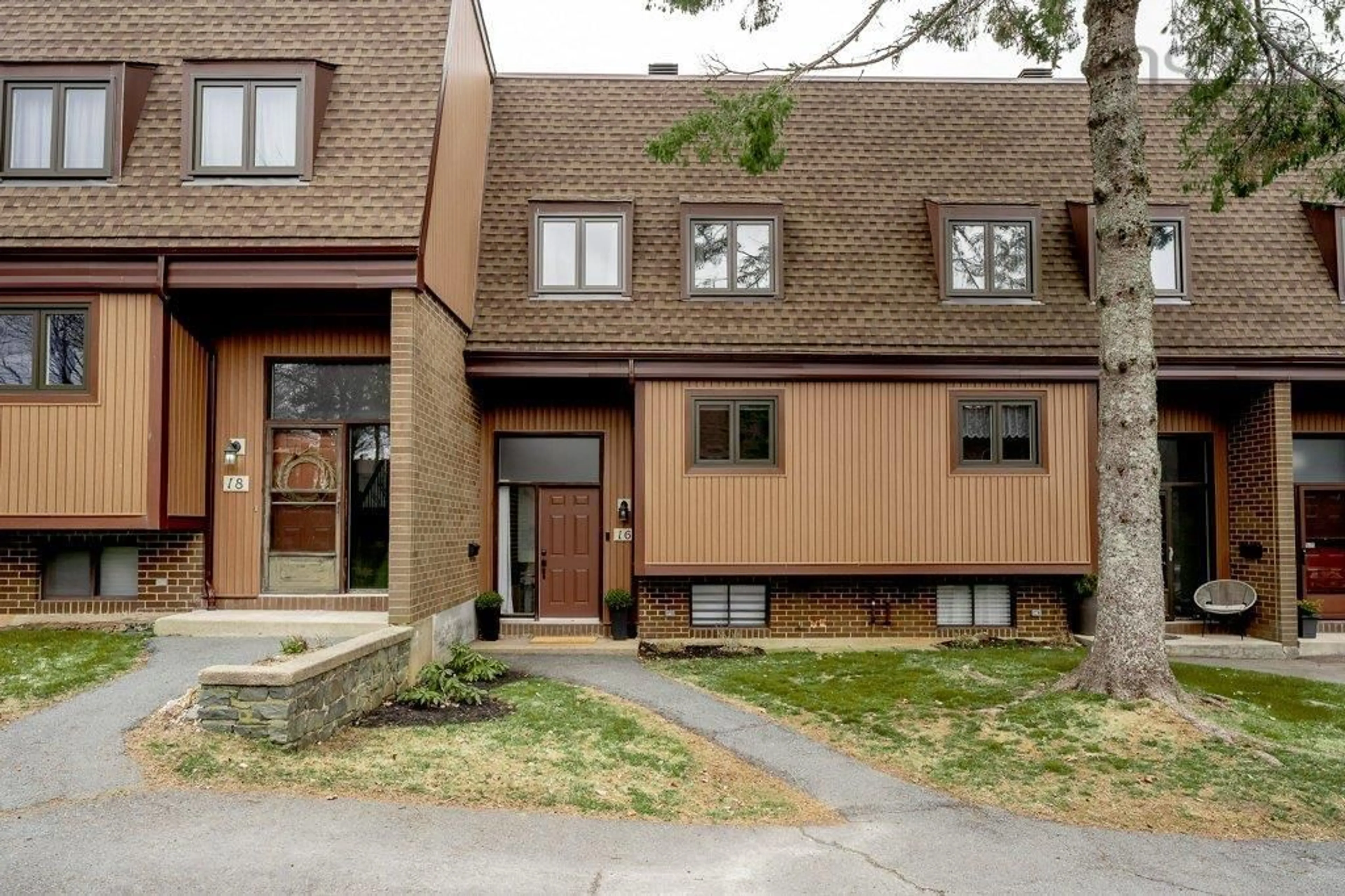 Home with brick exterior material, street for 16 Covington Way, Halifax Nova Scotia B3M 3K2