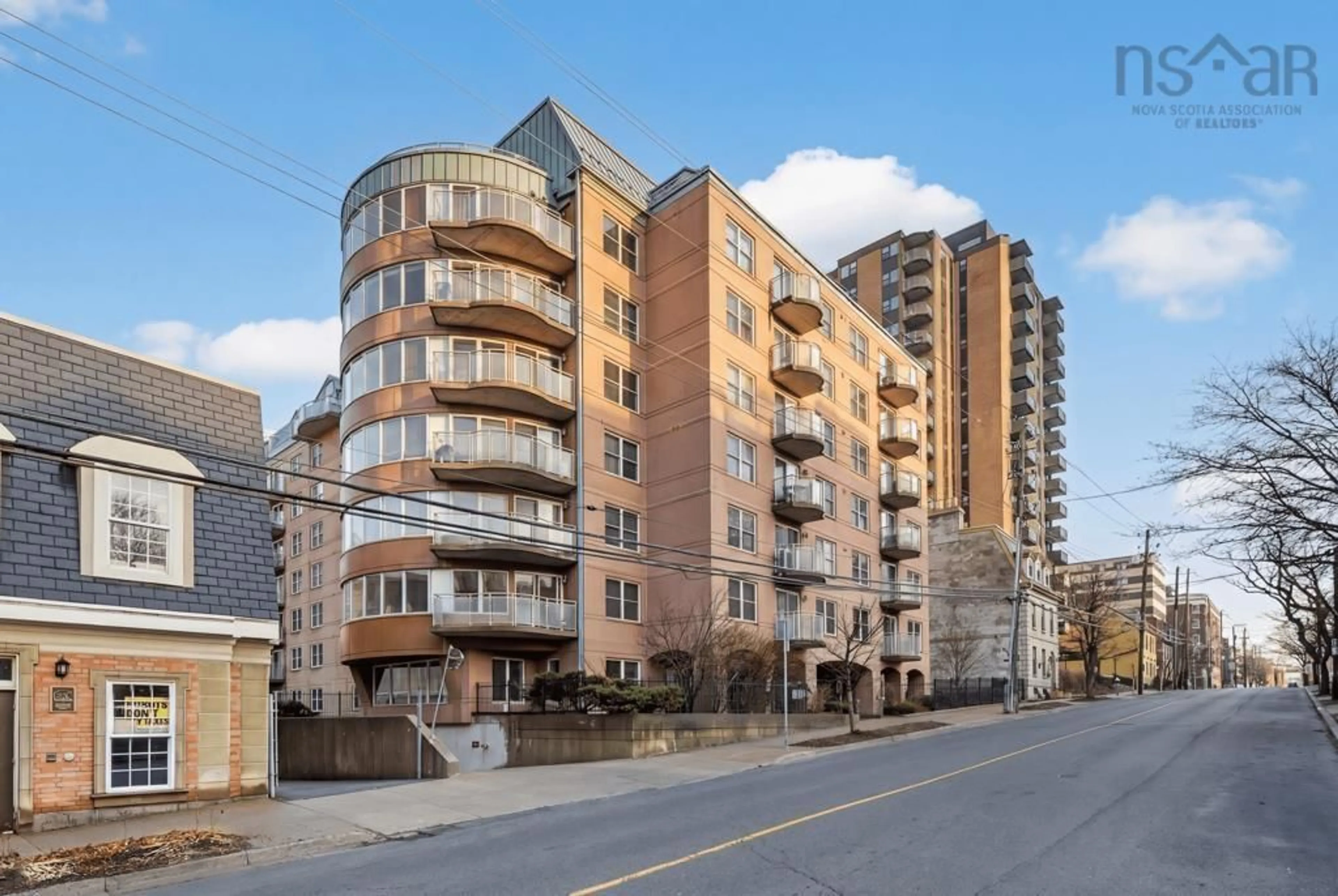 Balcony in the apartment, building for 5234 Morris St #607, Halifax Nova Scotia B3J 0A3