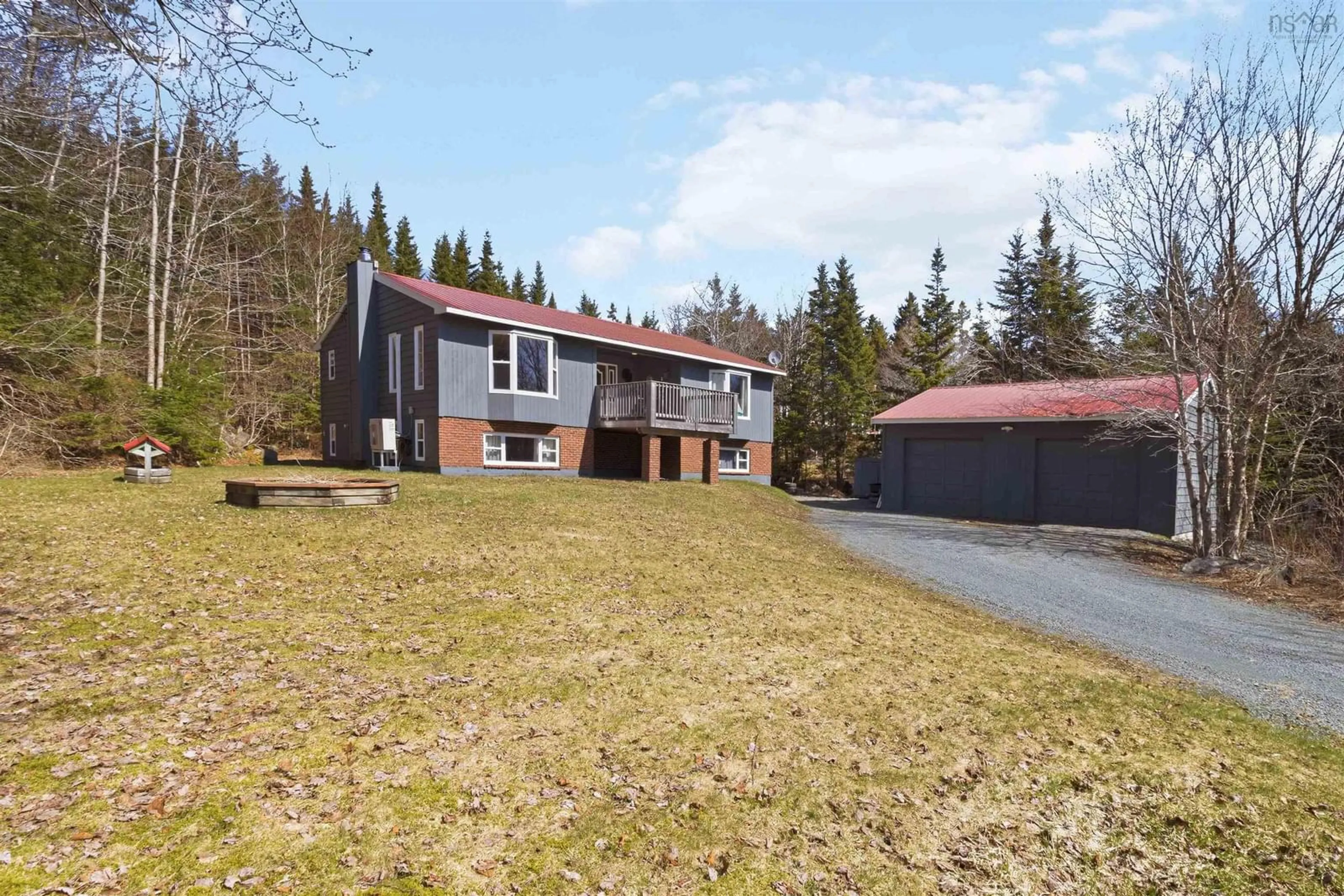 A pic from outside/outdoor area/front of a property/back of a property/a pic from drone, unknown for 123 Pearson Dr, Gaetz Brook Nova Scotia B0J 2L0