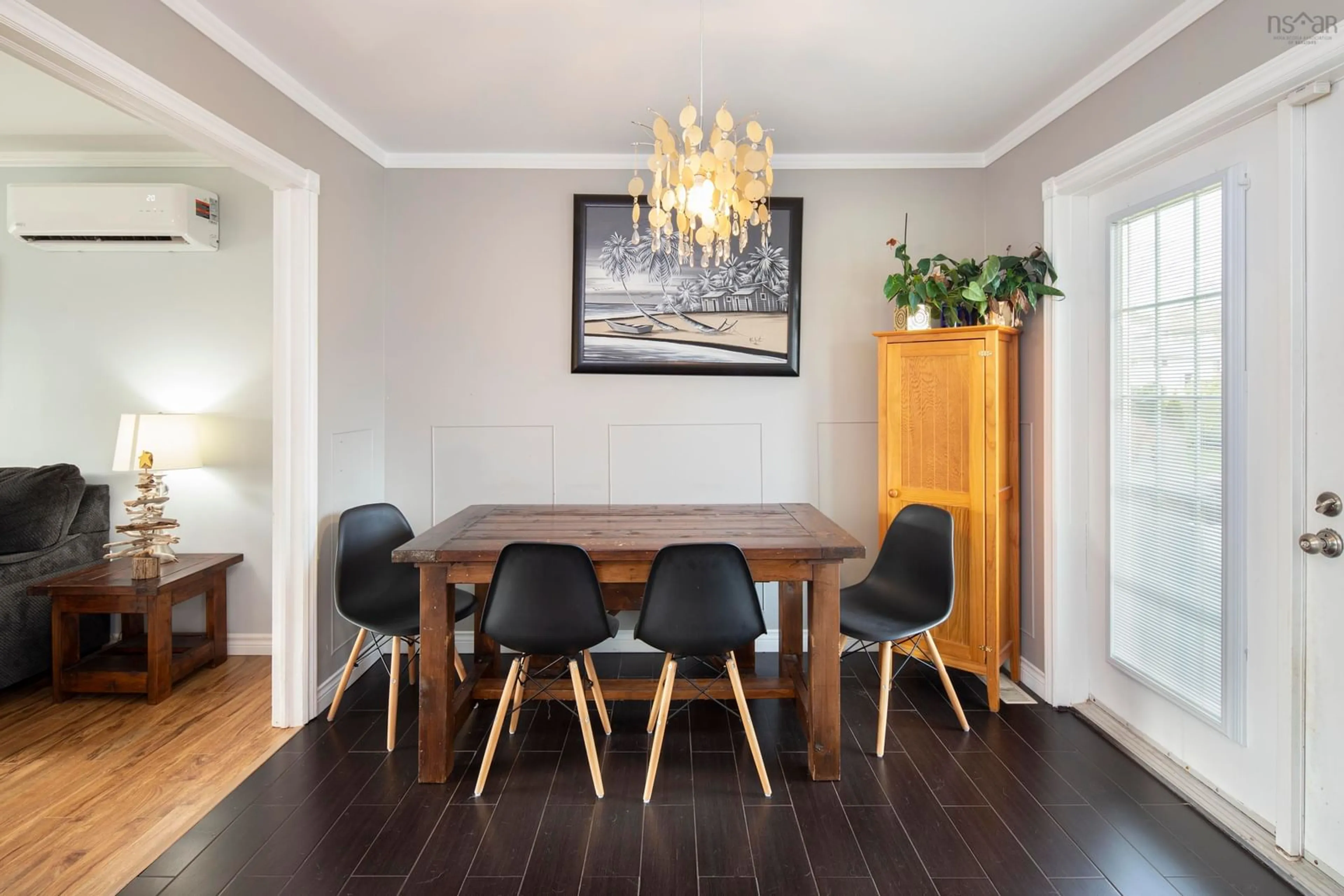 Dining room, wood/laminate floor for 4 Evergreen Dr, Cole Harbour Nova Scotia B2W 4A7