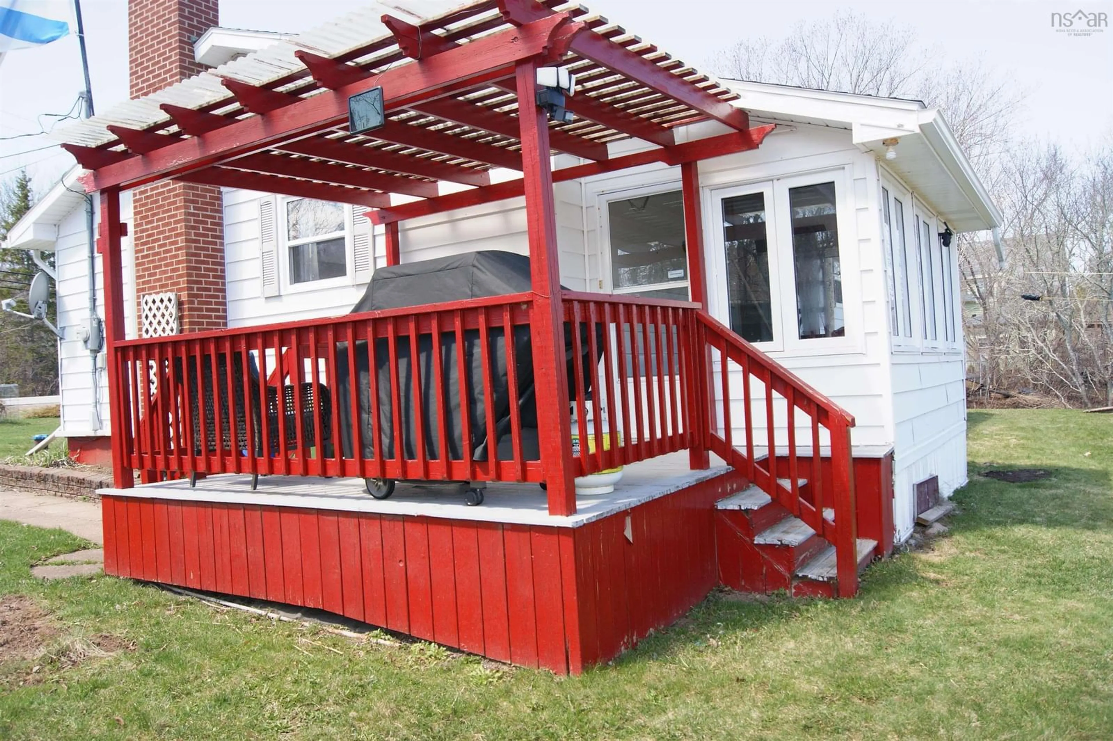 Patio, street for 4456 Stellarton Trafalgar Rd, Hopewell Nova Scotia B0K 1C0