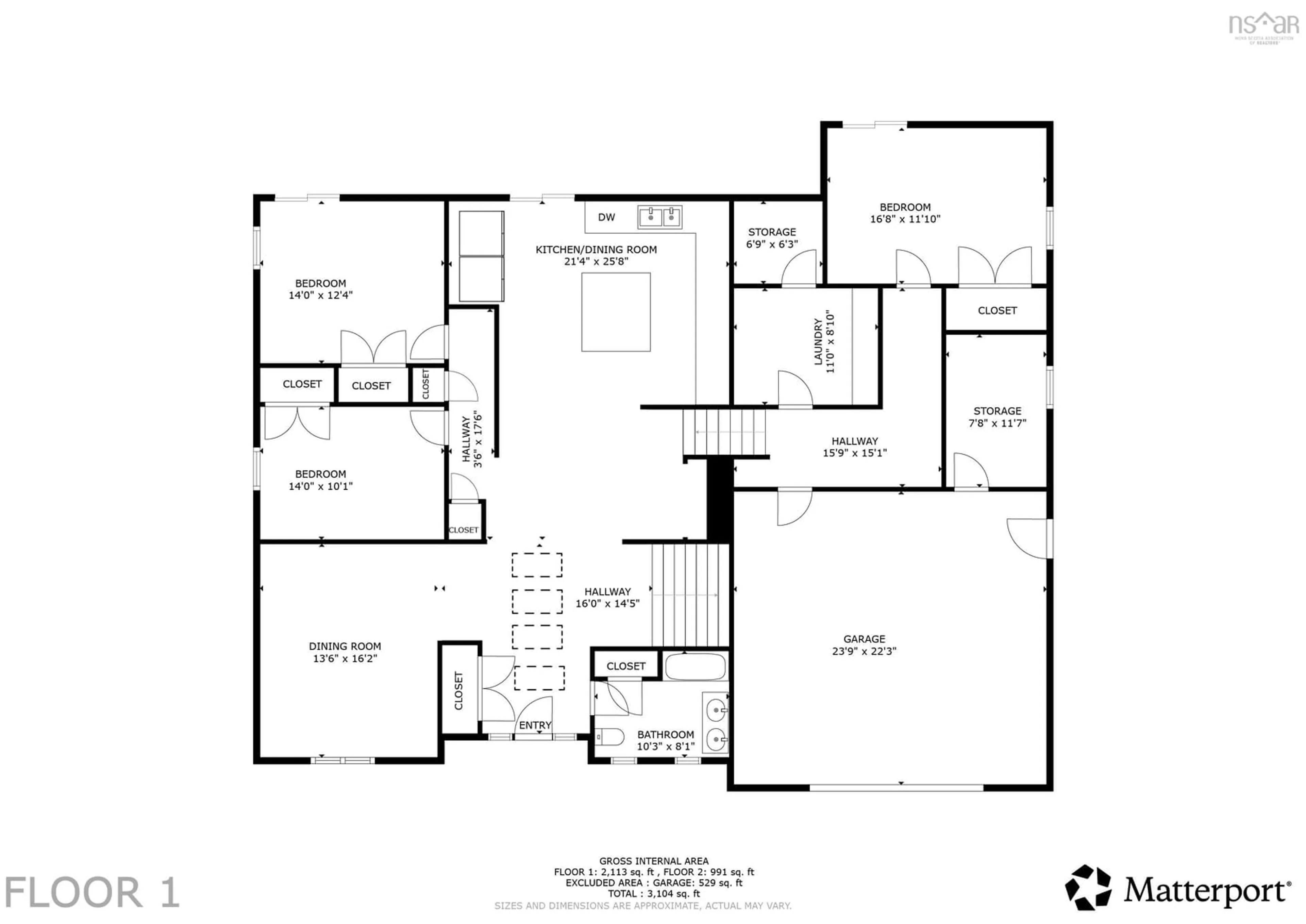 Floor plan for 149 Abbey Rd, Stillwater Lake Nova Scotia B3Z 1R1
