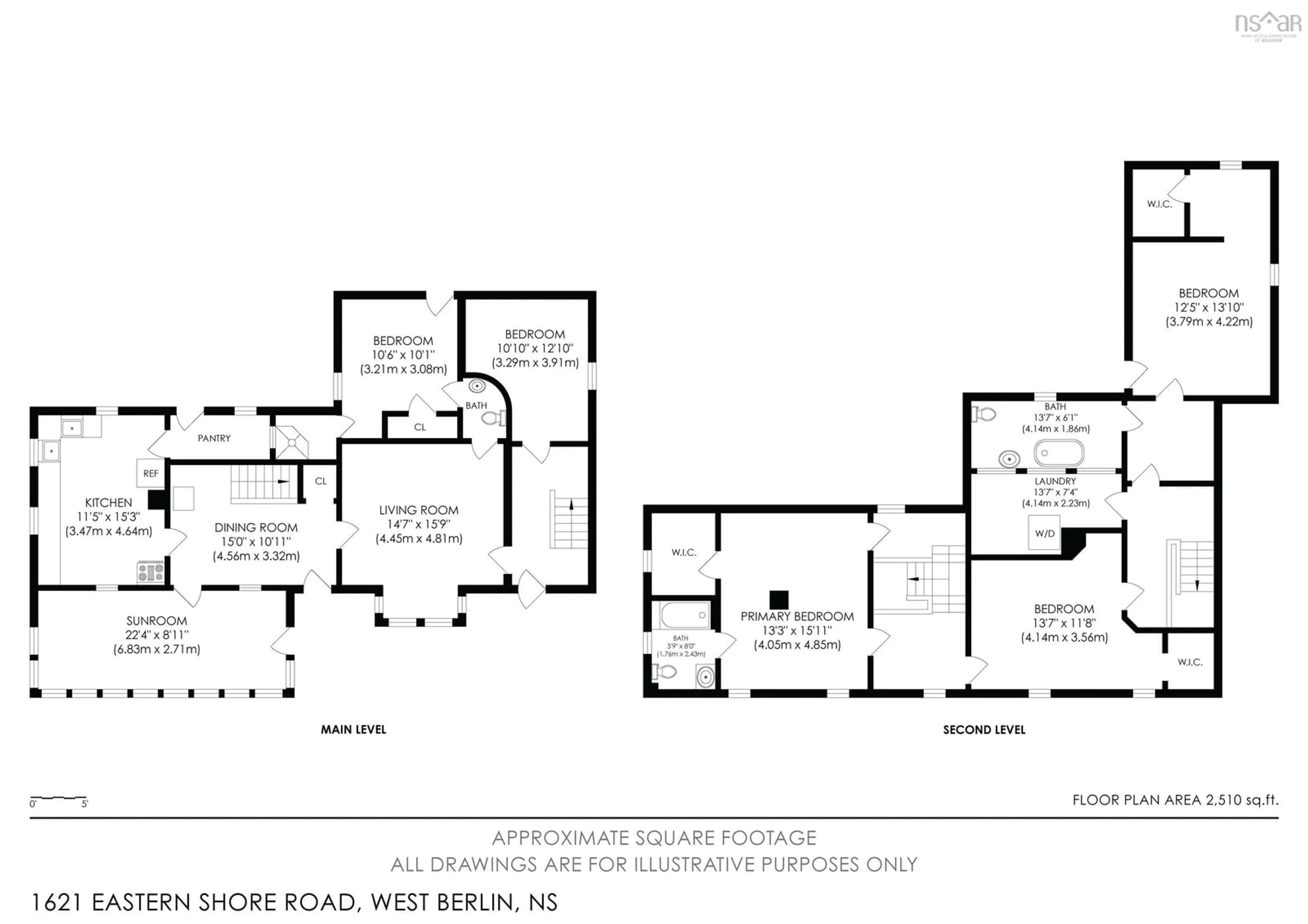 Floor plan for 1621 Eastern Shore Rd, West Berlin Nova Scotia B0J 1H0