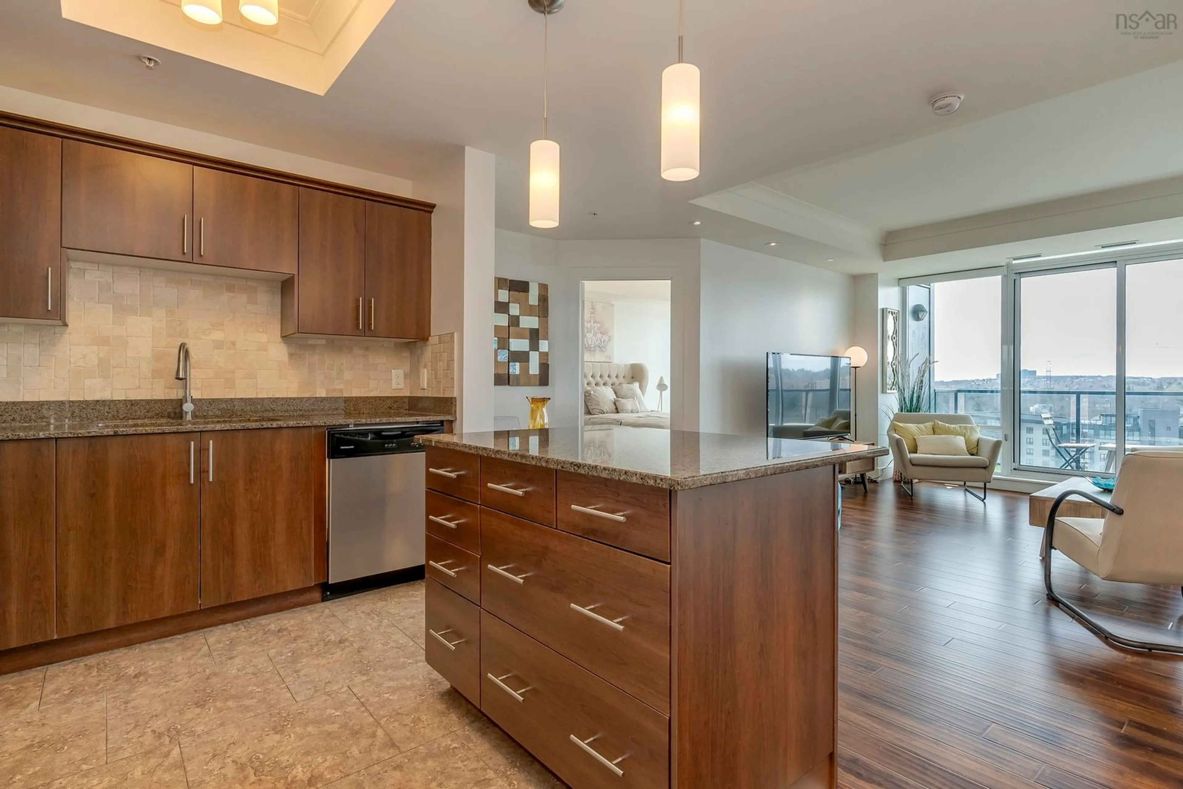 Open concept kitchen, unknown for 3471 Dutch Village Rd #1004, Halifax Nova Scotia B3N 0C7