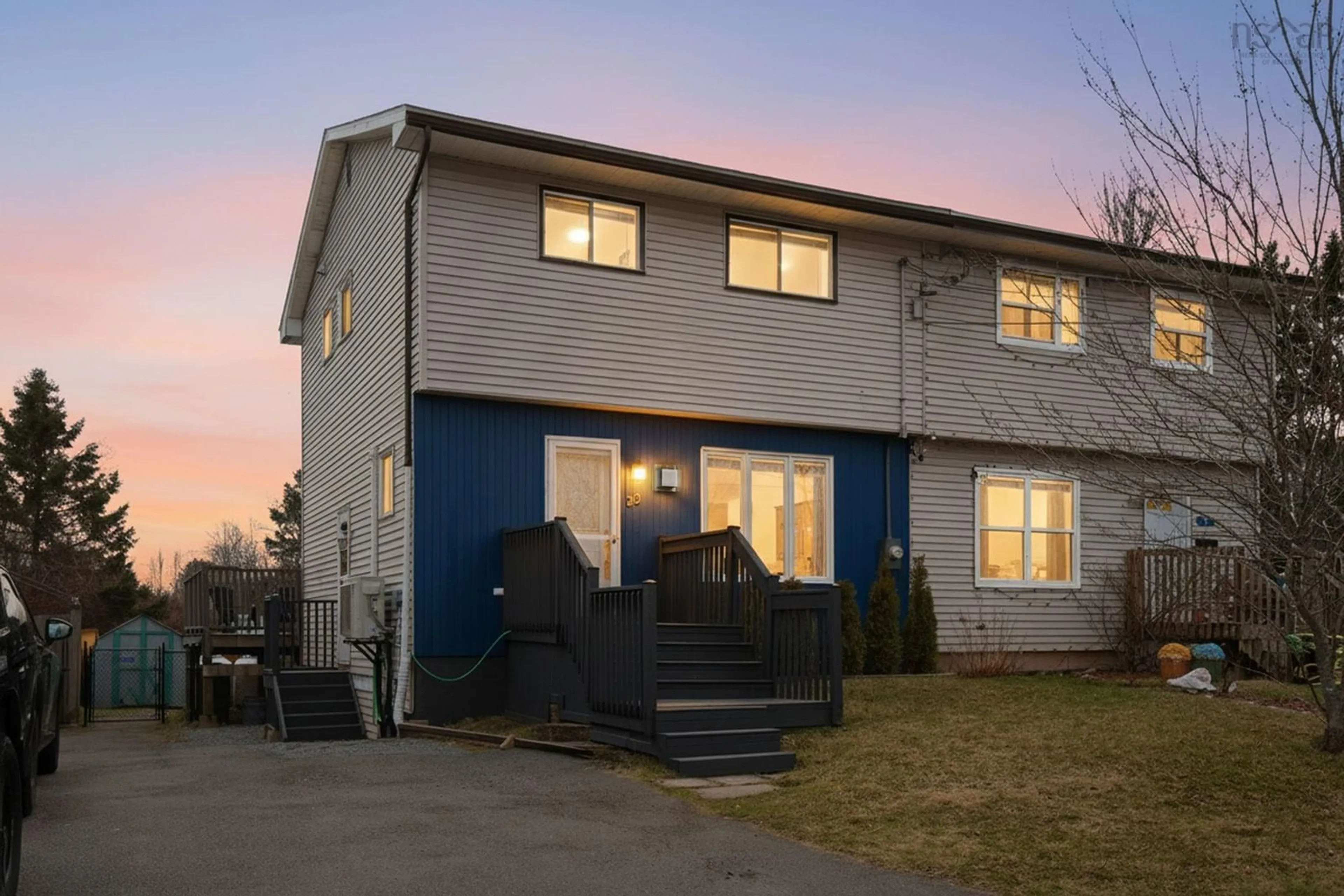 Home with vinyl exterior material, street for 29 Seawood Ave, Lower Sackville Nova Scotia B4C 2L1