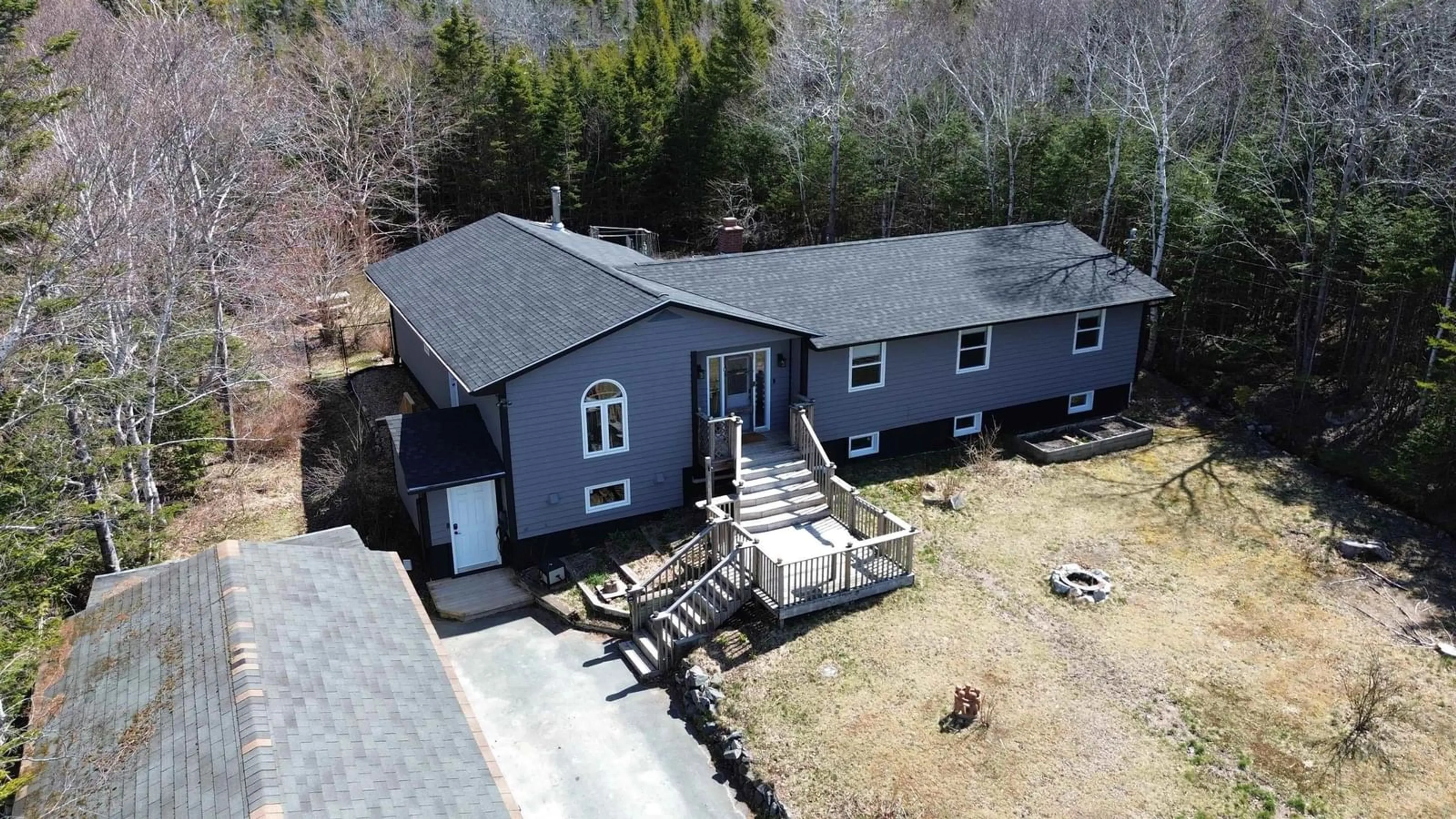 A pic from outside/outdoor area/front of a property/back of a property/a pic from drone, unknown for Shady Vista Dr #14, Hatchet Lake Nova Scotia B3T 1V3