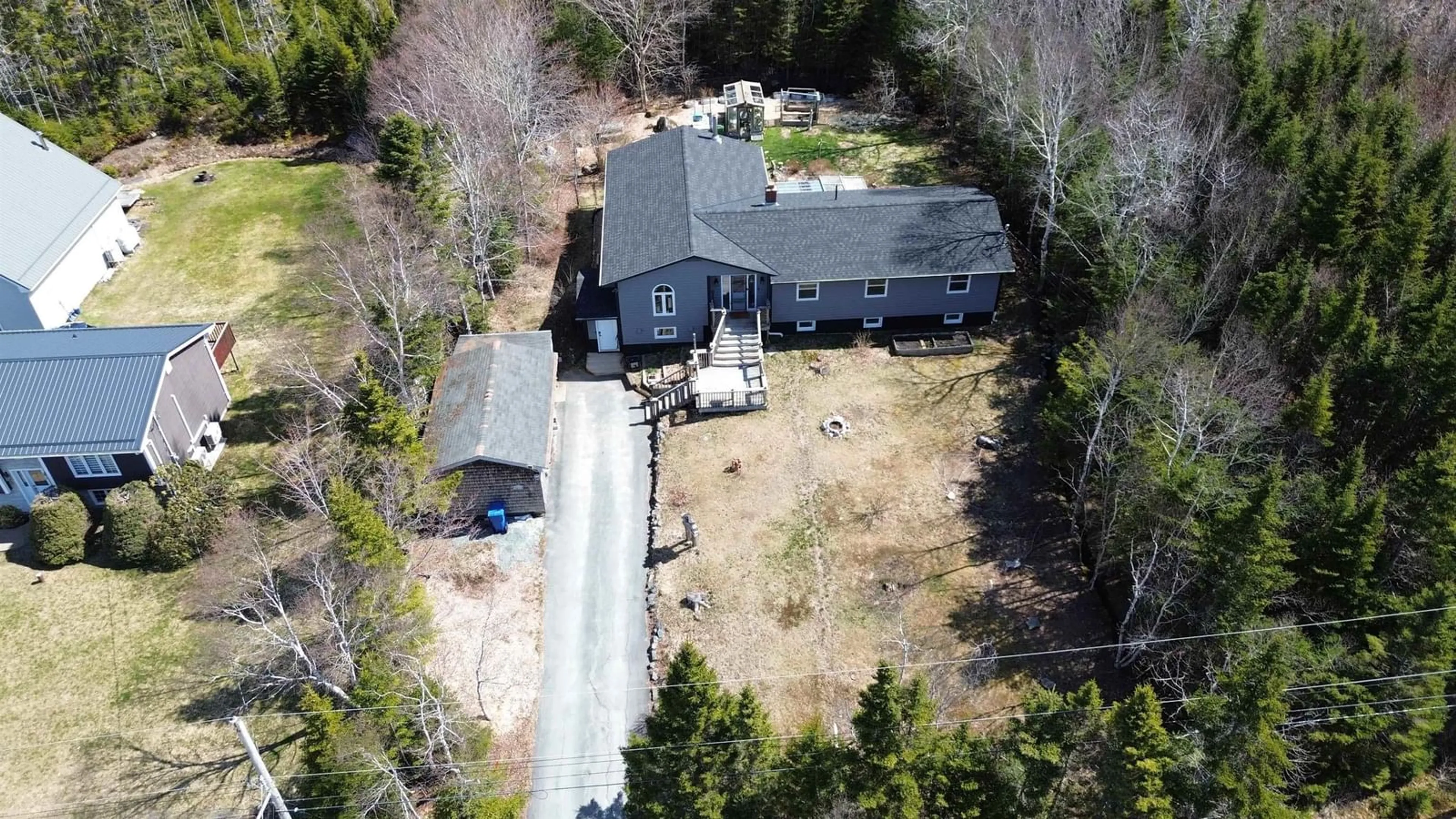 A pic from outside/outdoor area/front of a property/back of a property/a pic from drone, unknown for Shady Vista Dr #14, Hatchet Lake Nova Scotia B3T 1V3