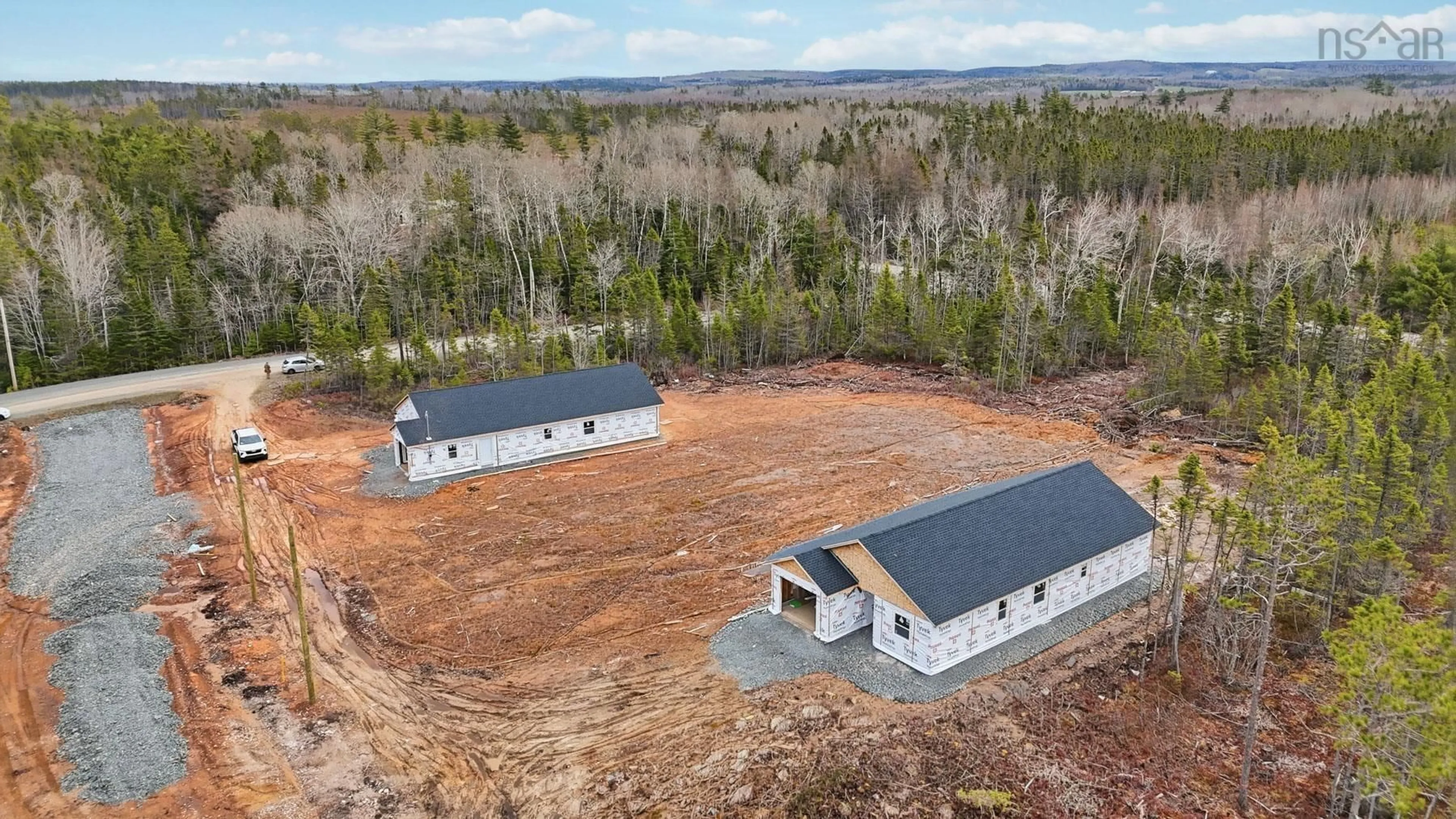 A pic from outside/outdoor area/front of a property/back of a property/a pic from drone, building for Bishop Rd #Lot 9, Riverside Corner Nova Scotia B0N 1P0