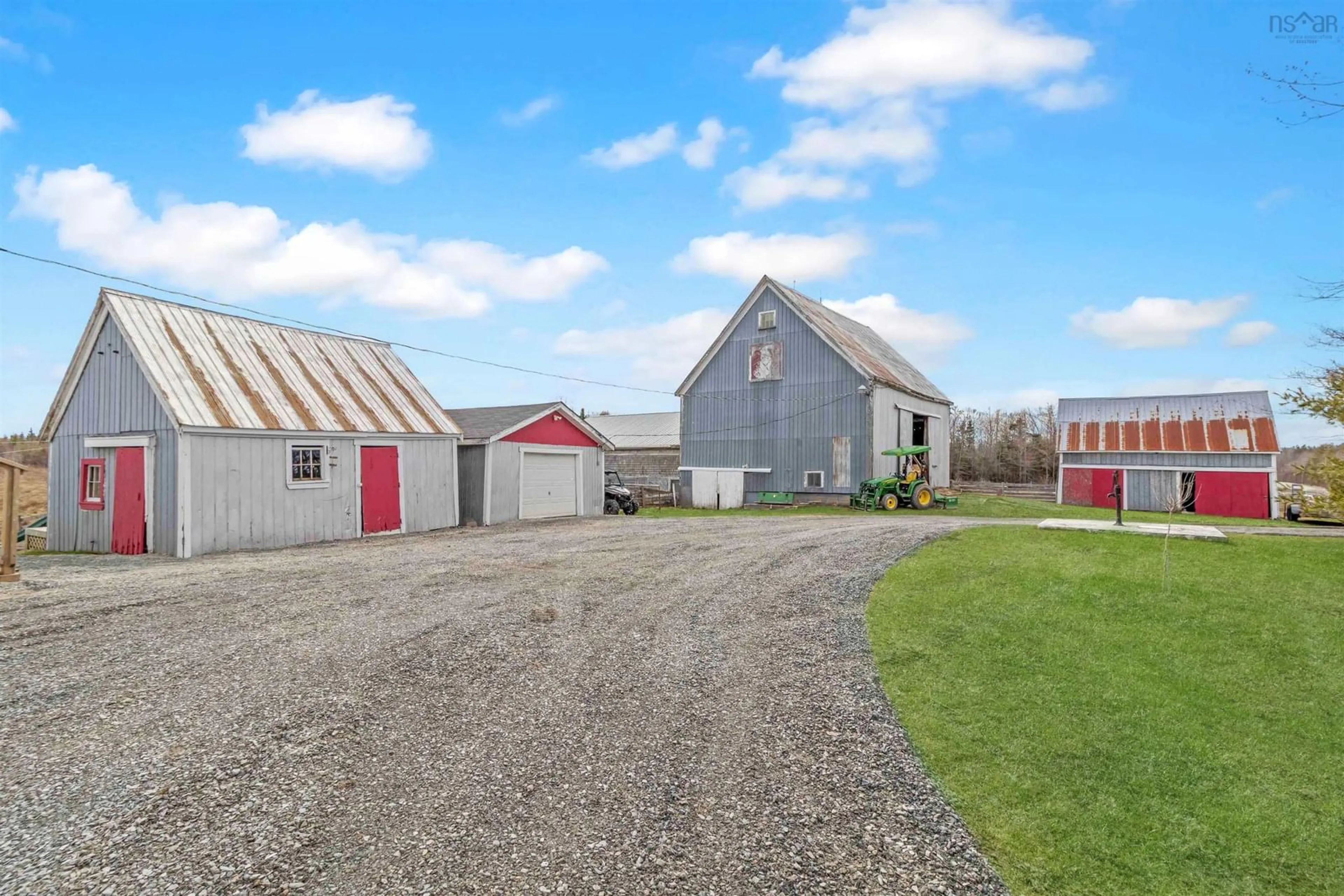 A pic from outside/outdoor area/front of a property/back of a property/a pic from drone, street for 2050 Indian Rd, Macphees Corner Nova Scotia B0N 2H0