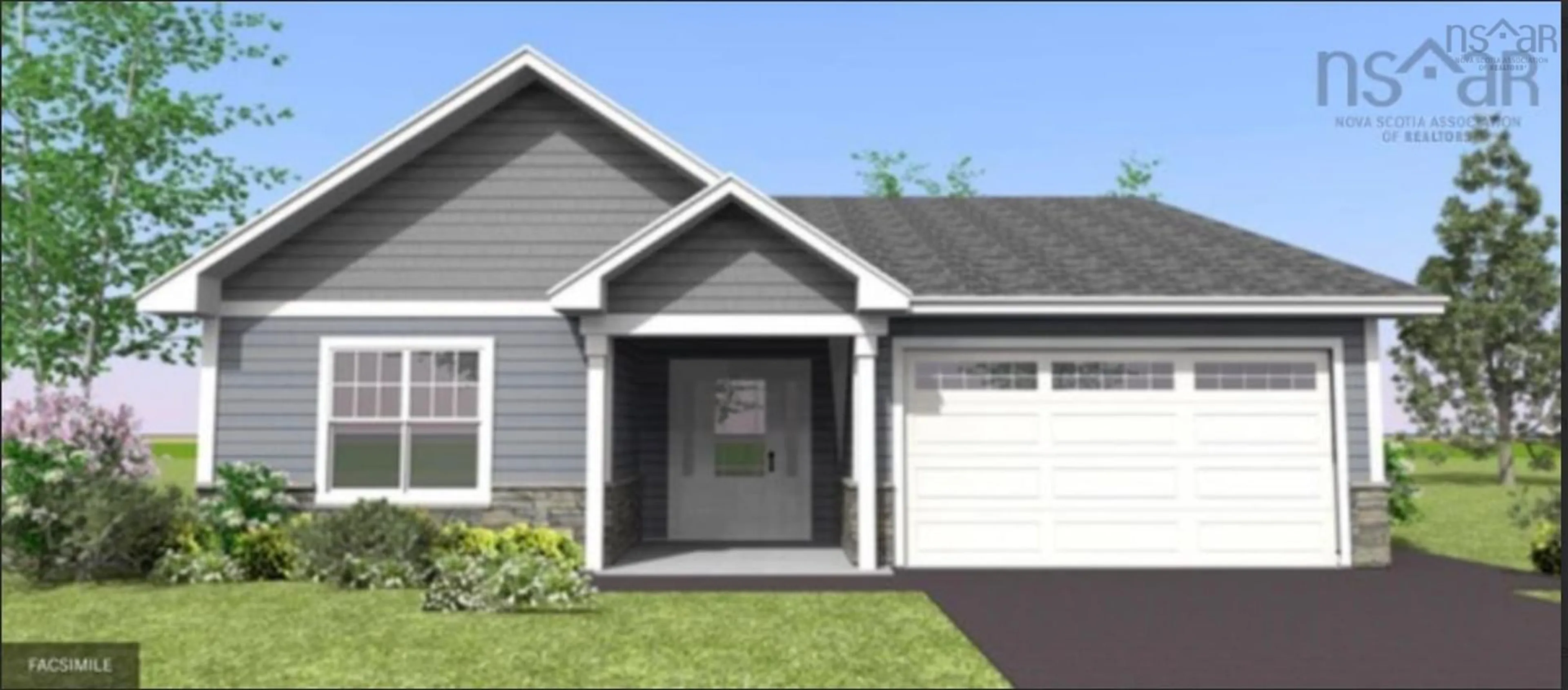 Home with vinyl exterior material, street for 265 Thistle St #Lot, Falmouth Nova Scotia B0N 2A0