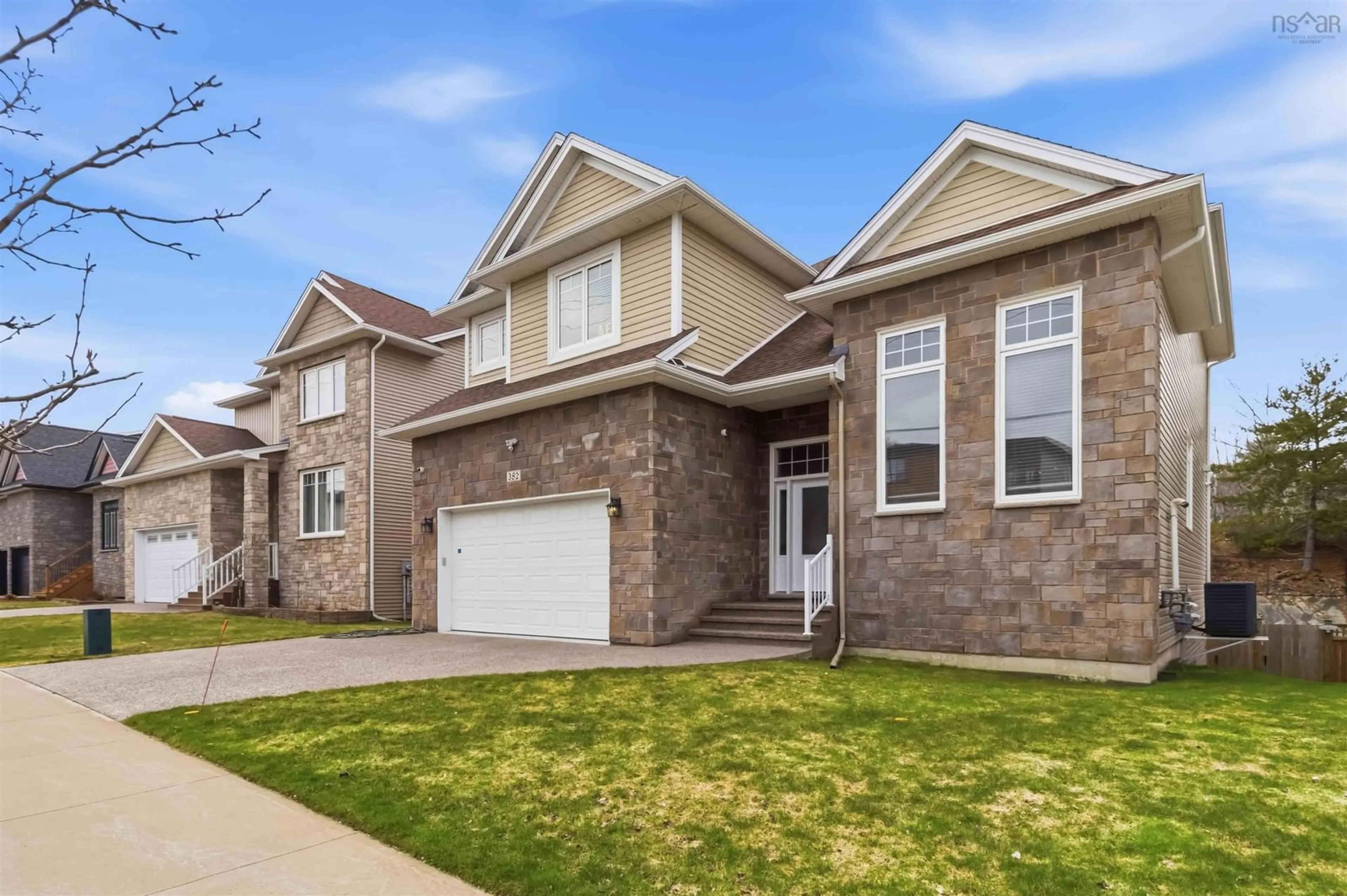 Home with brick exterior material, street for 382 Starboard Dr, Halifax Nova Scotia B3M 0L4