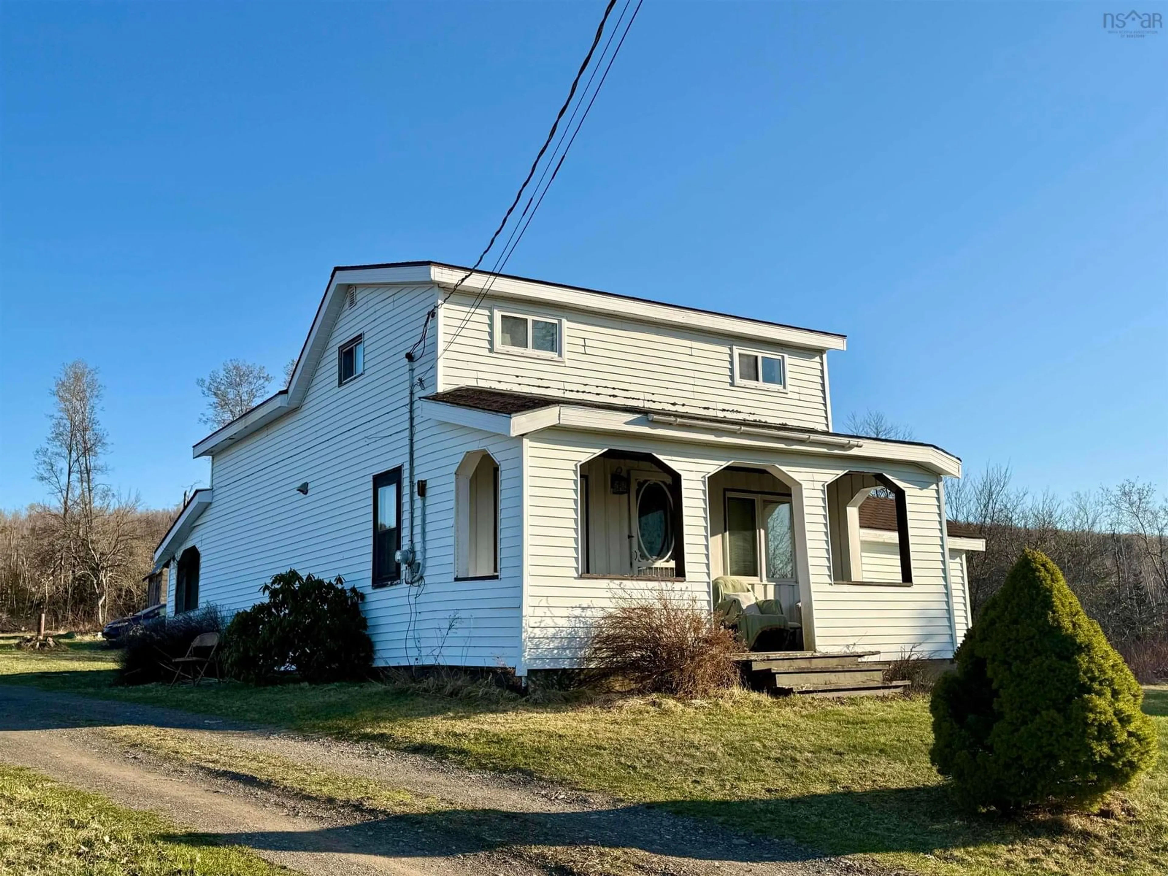 Home with vinyl exterior material, building for 10374 Highway 4, Broadway Nova Scotia B0K 1G0
