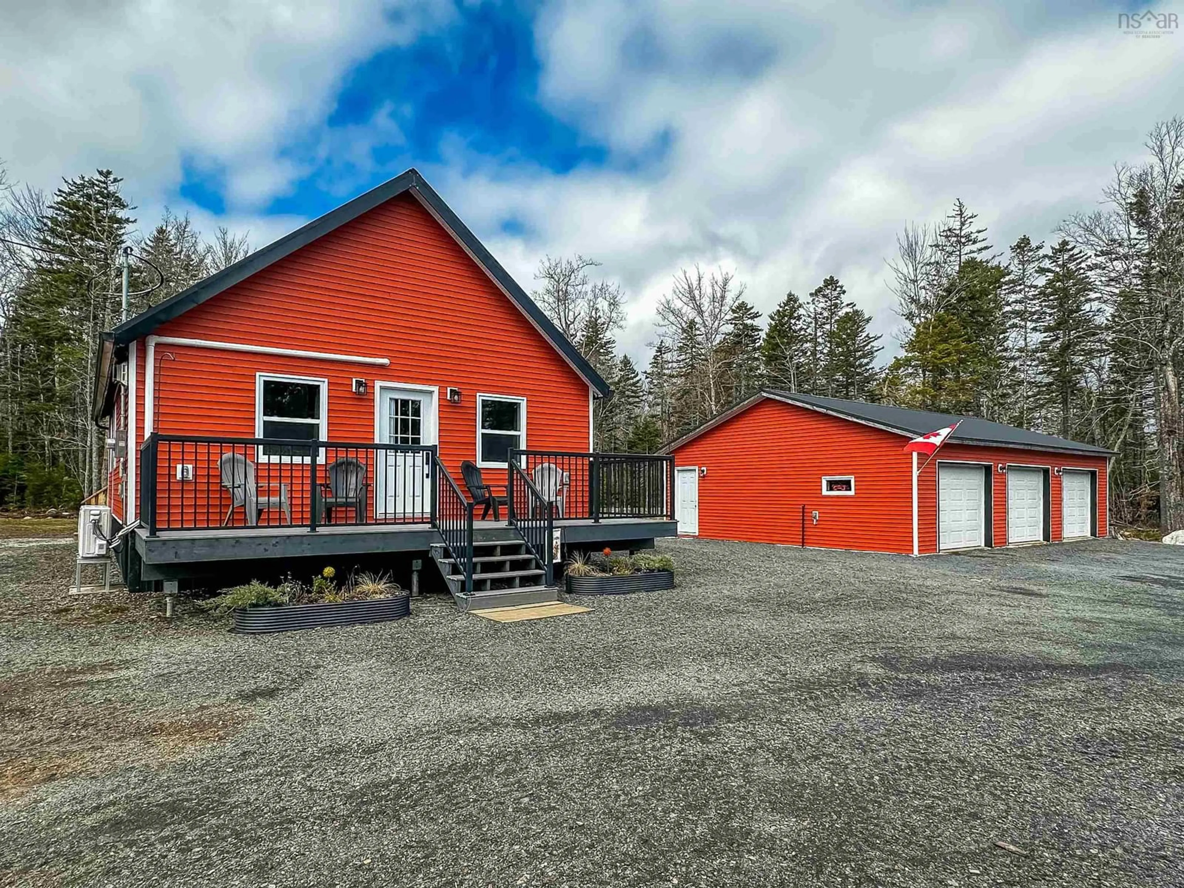 A pic from outside/outdoor area/front of a property/back of a property/a pic from drone, unknown for 564 Kill Dog Cove Rd, Parkdale Nova Scotia B0R 1A0