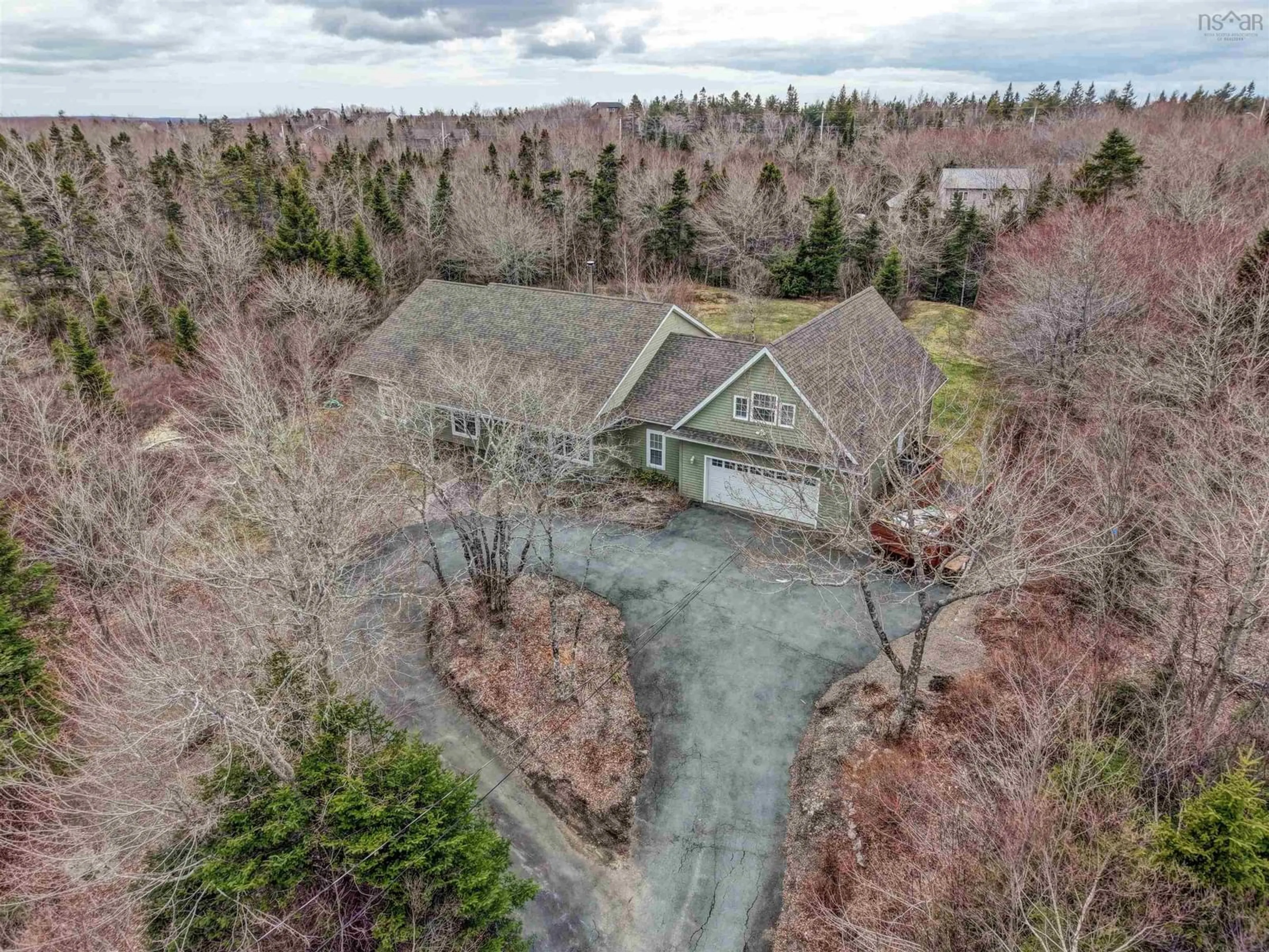 A pic from outside/outdoor area/front of a property/back of a property/a pic from drone, unknown for 103 Sussex Dr, Stillwater Lake Nova Scotia B3Z 4J2