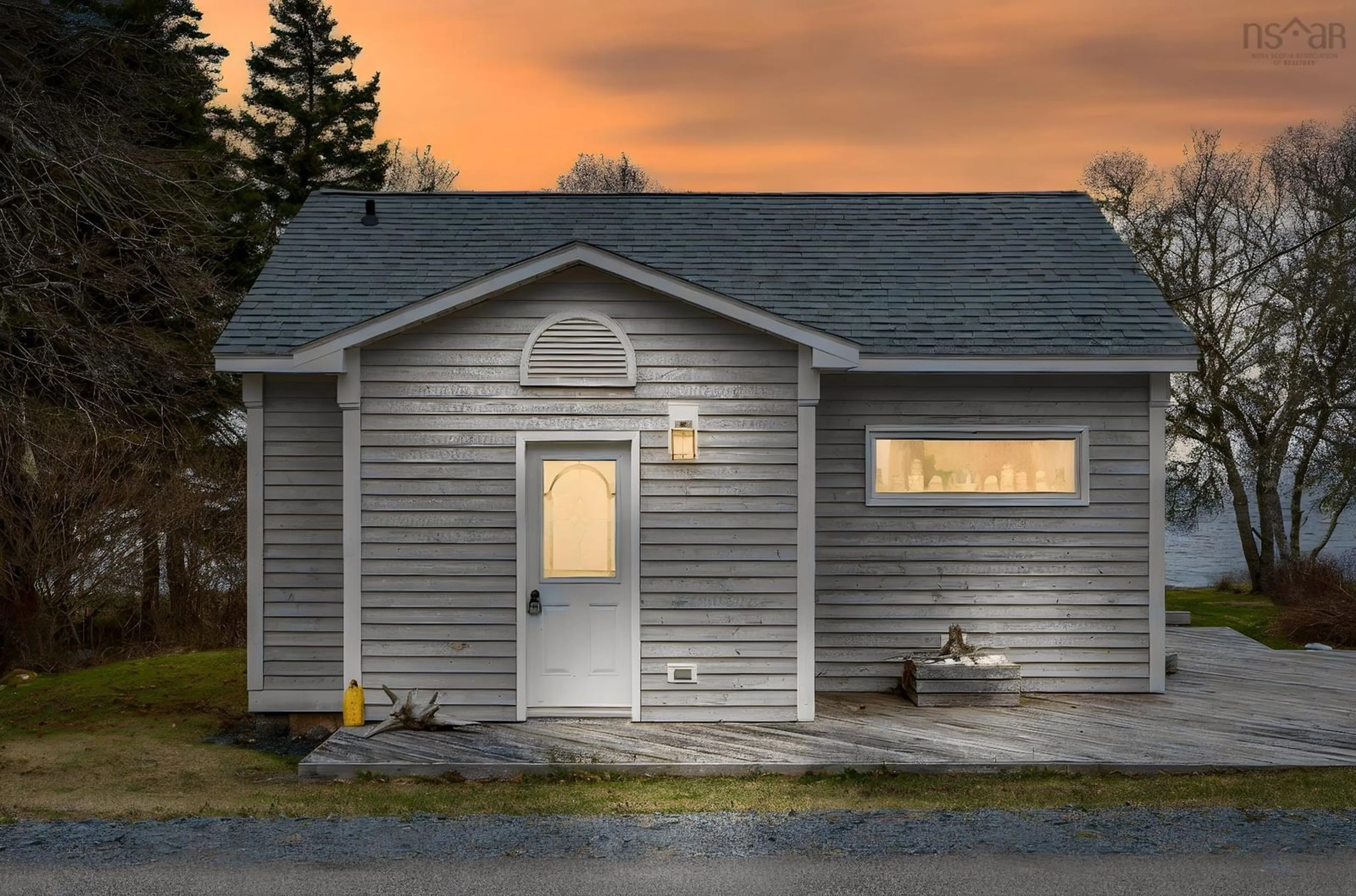 Home with vinyl exterior material, street for 121 Carters Beach Rd, Port Mouton Nova Scotia B0T 1T0