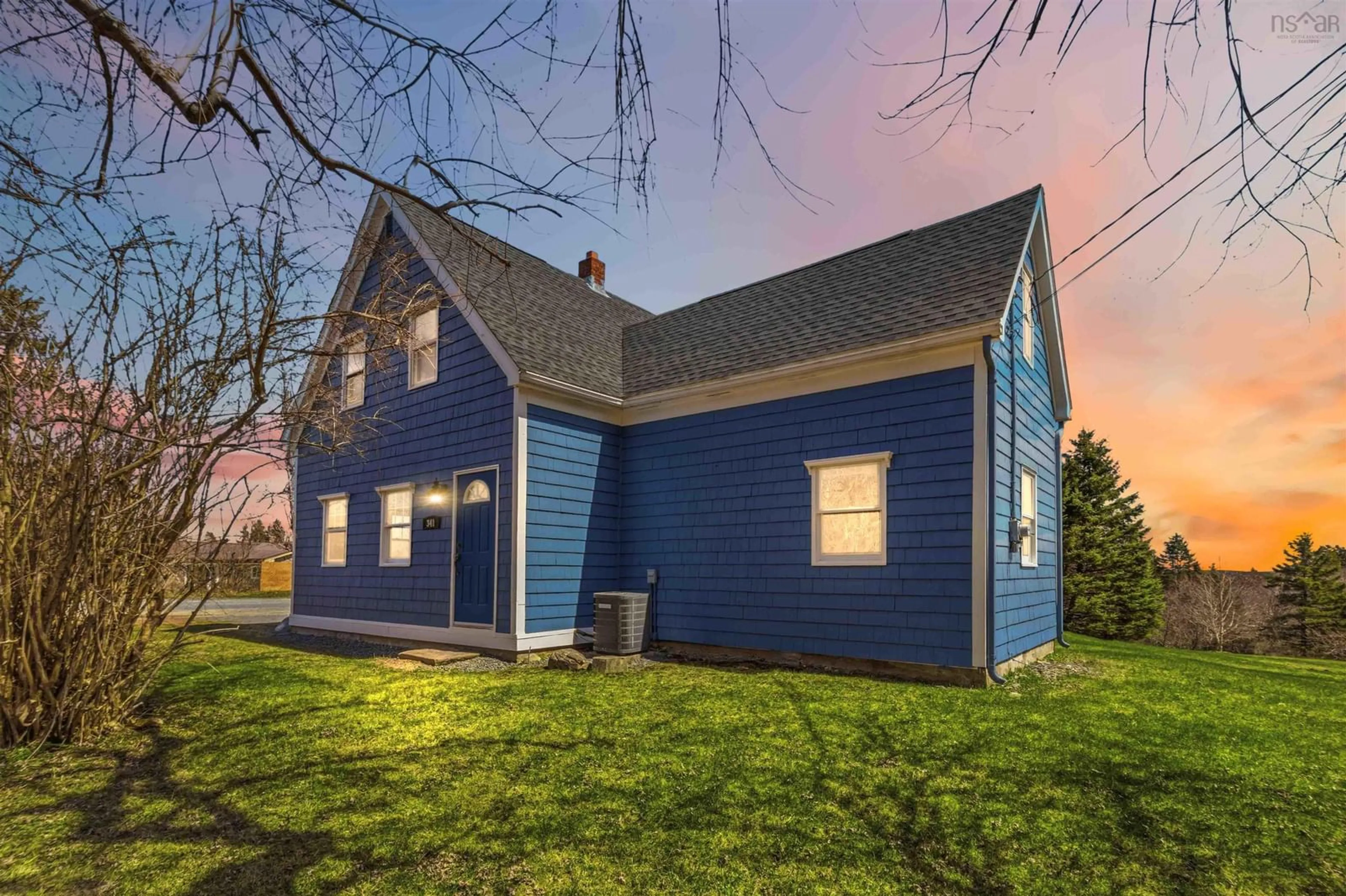 Home with vinyl exterior material, street for 341 Myra Rd, Porters Lake Nova Scotia B3E 1G2