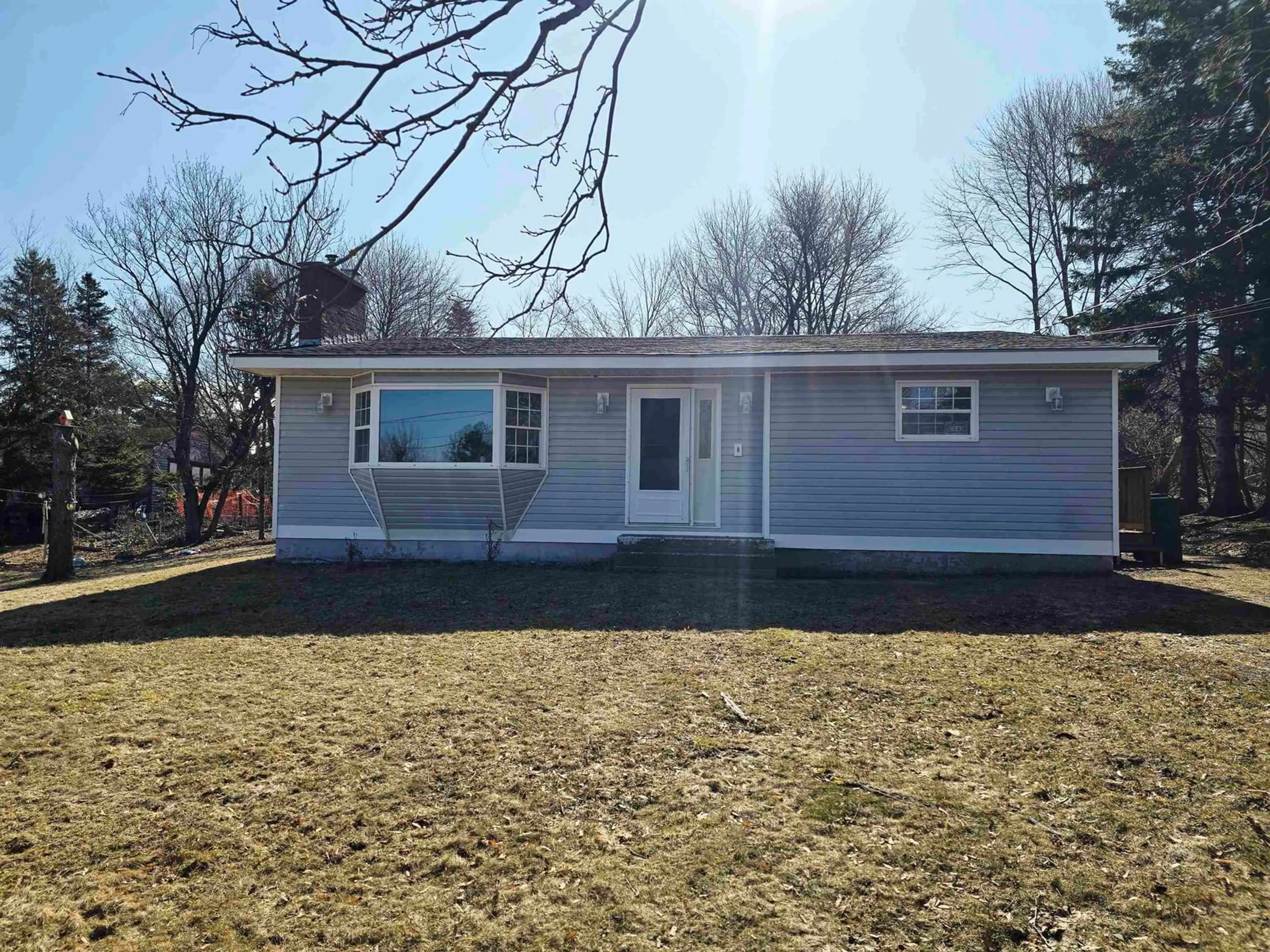 Home with vinyl exterior material, street for 34 Sixth St, Trenton Nova Scotia B0K 1X0