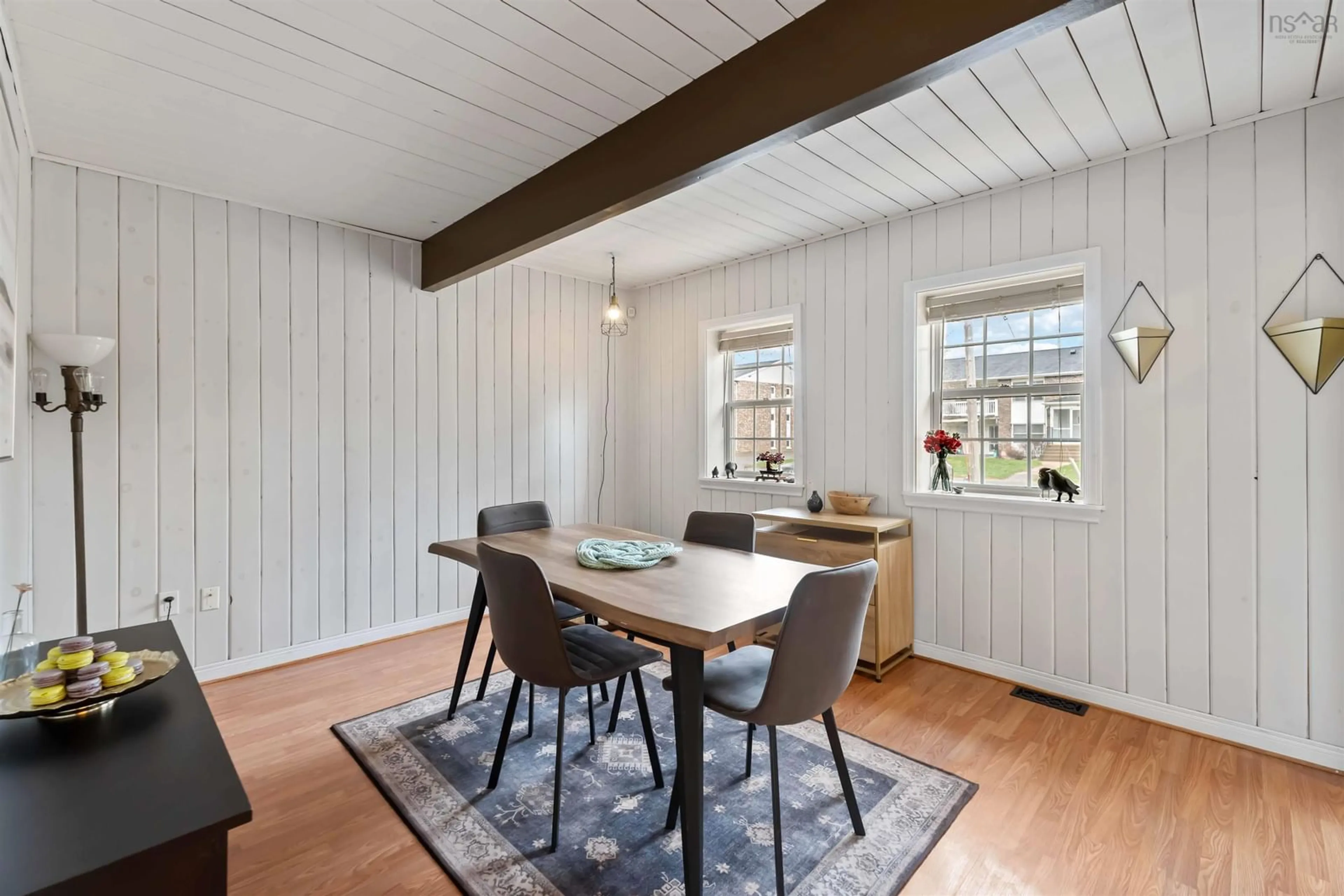 Dining room, wood/laminate floor for 994 Aurora Cres, Greenwood Nova Scotia B0P 0A3