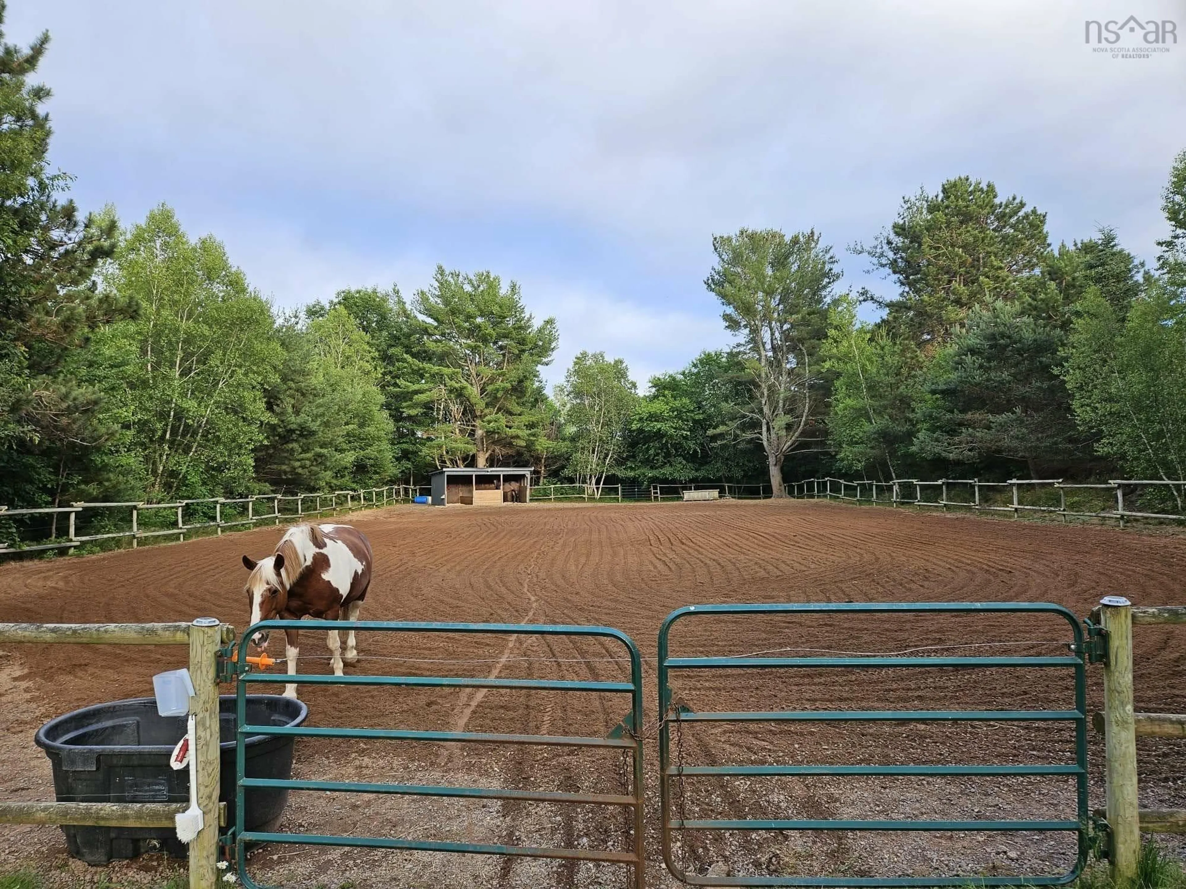A pic from outside/outdoor area/front of a property/back of a property/a pic from drone, mountain view for 1316 Highway 1, East Kingston Nova Scotia B0P 1R0