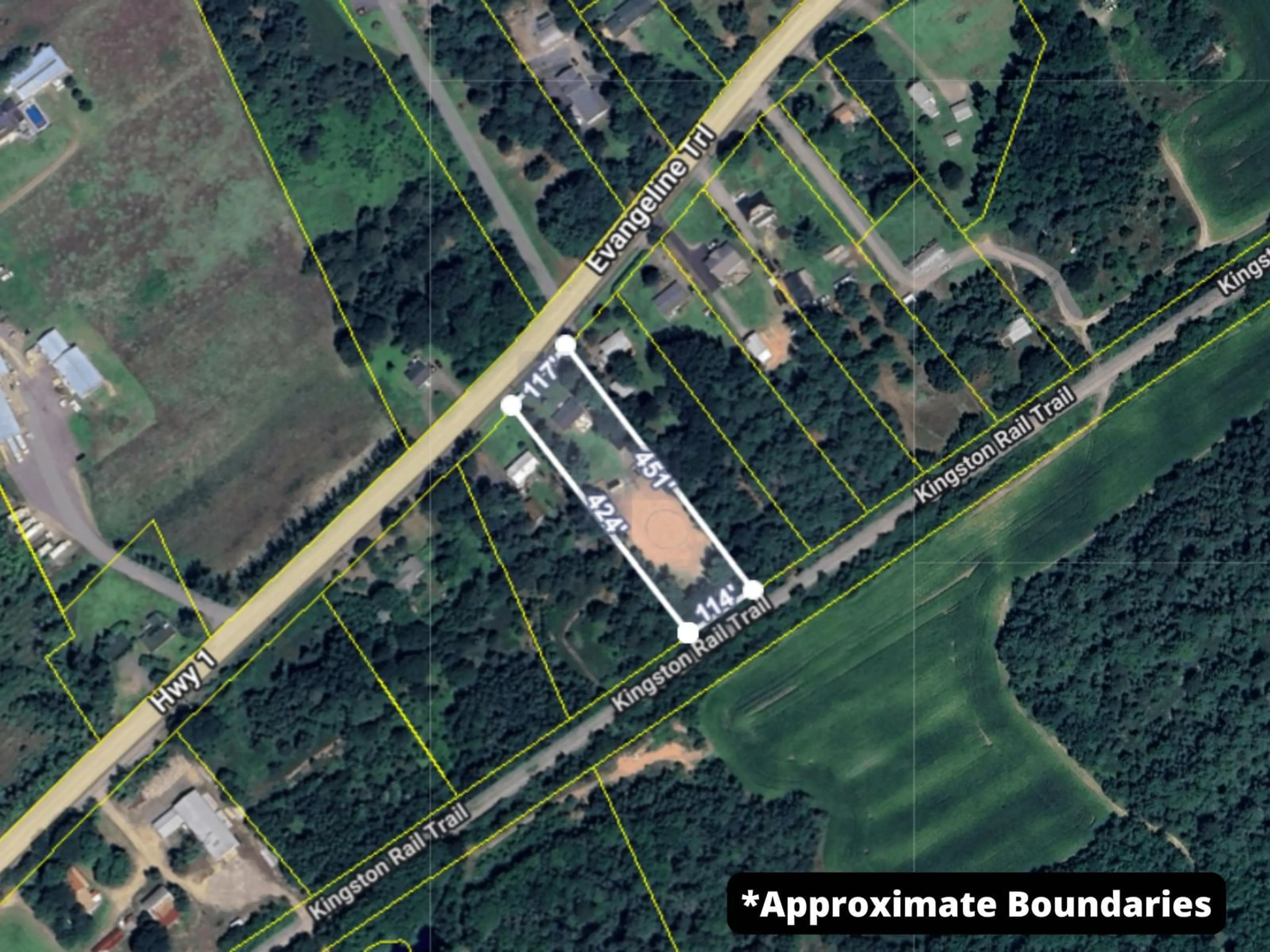 A pic from outside/outdoor area/front of a property/back of a property/a pic from drone, unknown for 1316 Highway 1, East Kingston Nova Scotia B0P 1R0