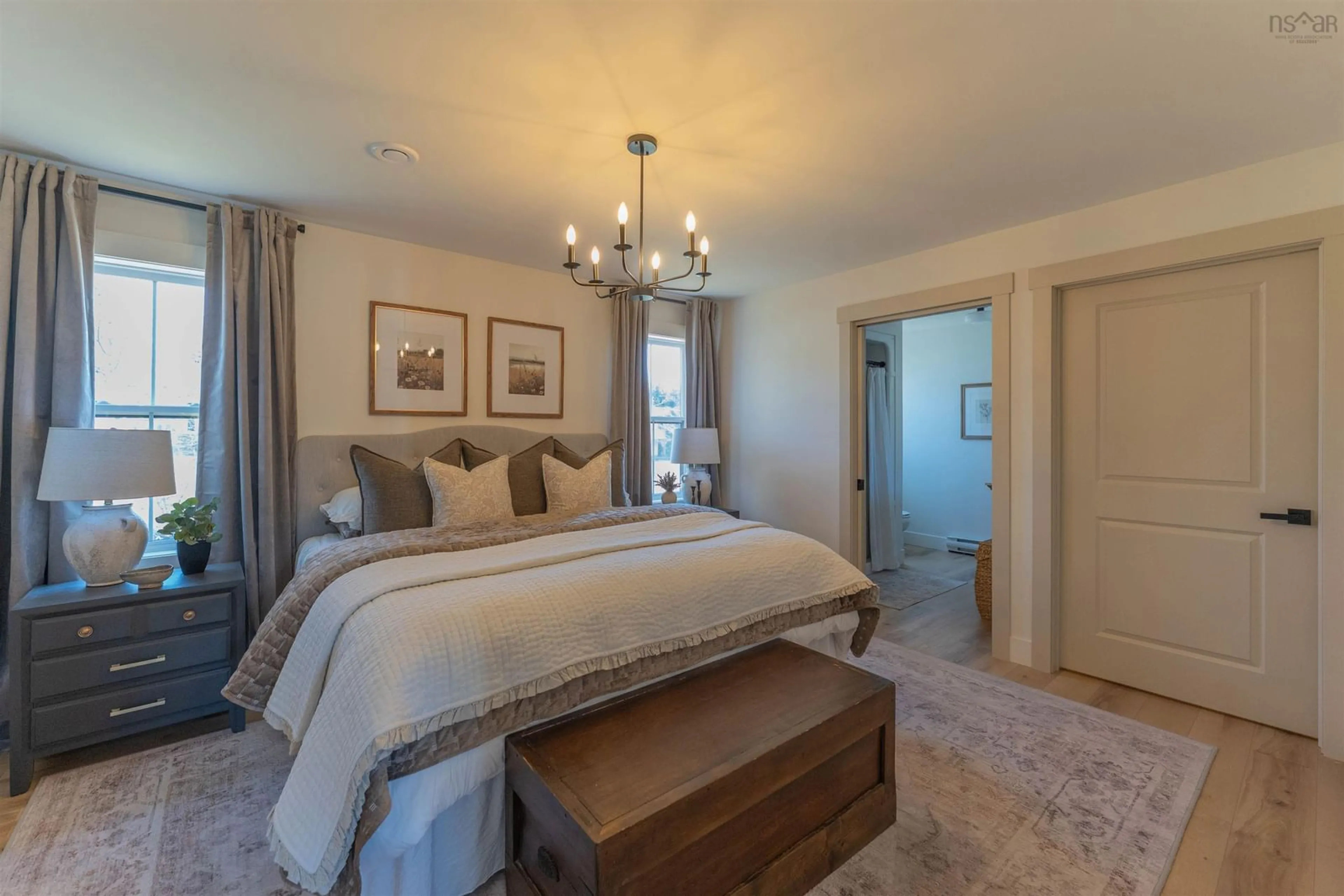 Bedroom with bed, unknown for 45 Mill Run, Kentville Nova Scotia B4N 5G4