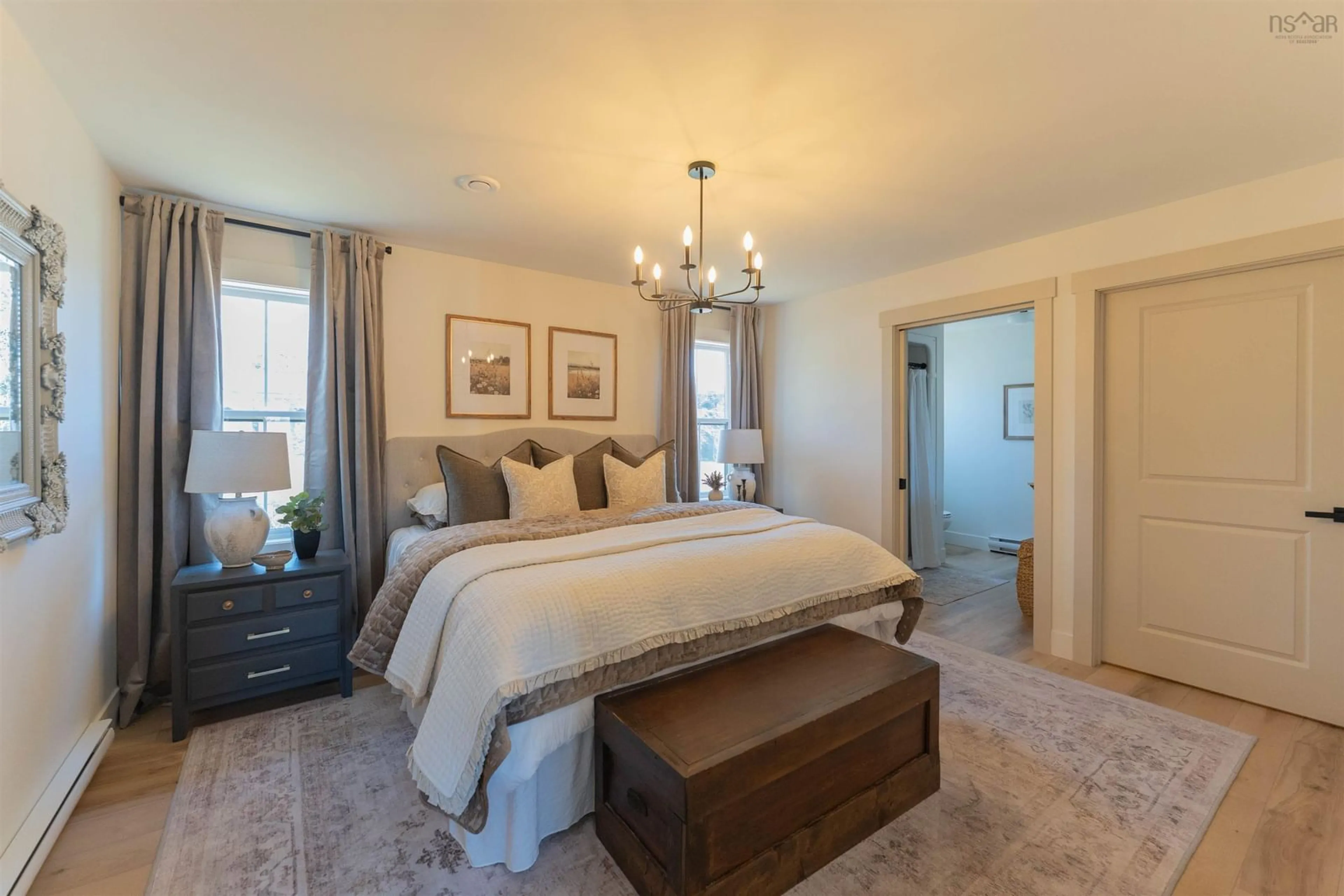 Bedroom with bed, unknown for 45 Mill Run, Kentville Nova Scotia B4N 5G4