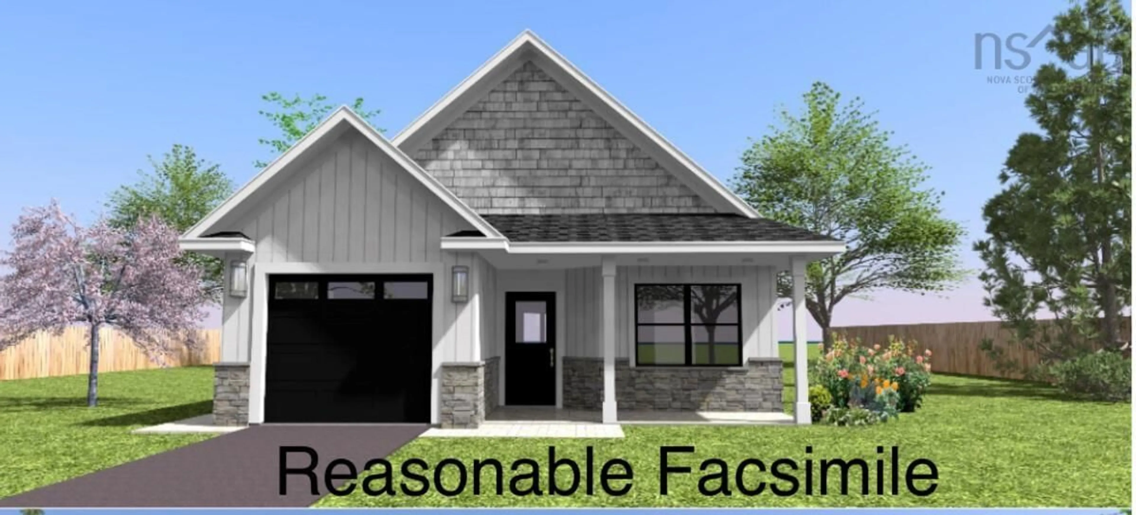 Home with vinyl exterior material, building for Lot # 125 Portion Of 55505192 Covey Driv Dr, North Kentville Nova Scotia B4N 0H8