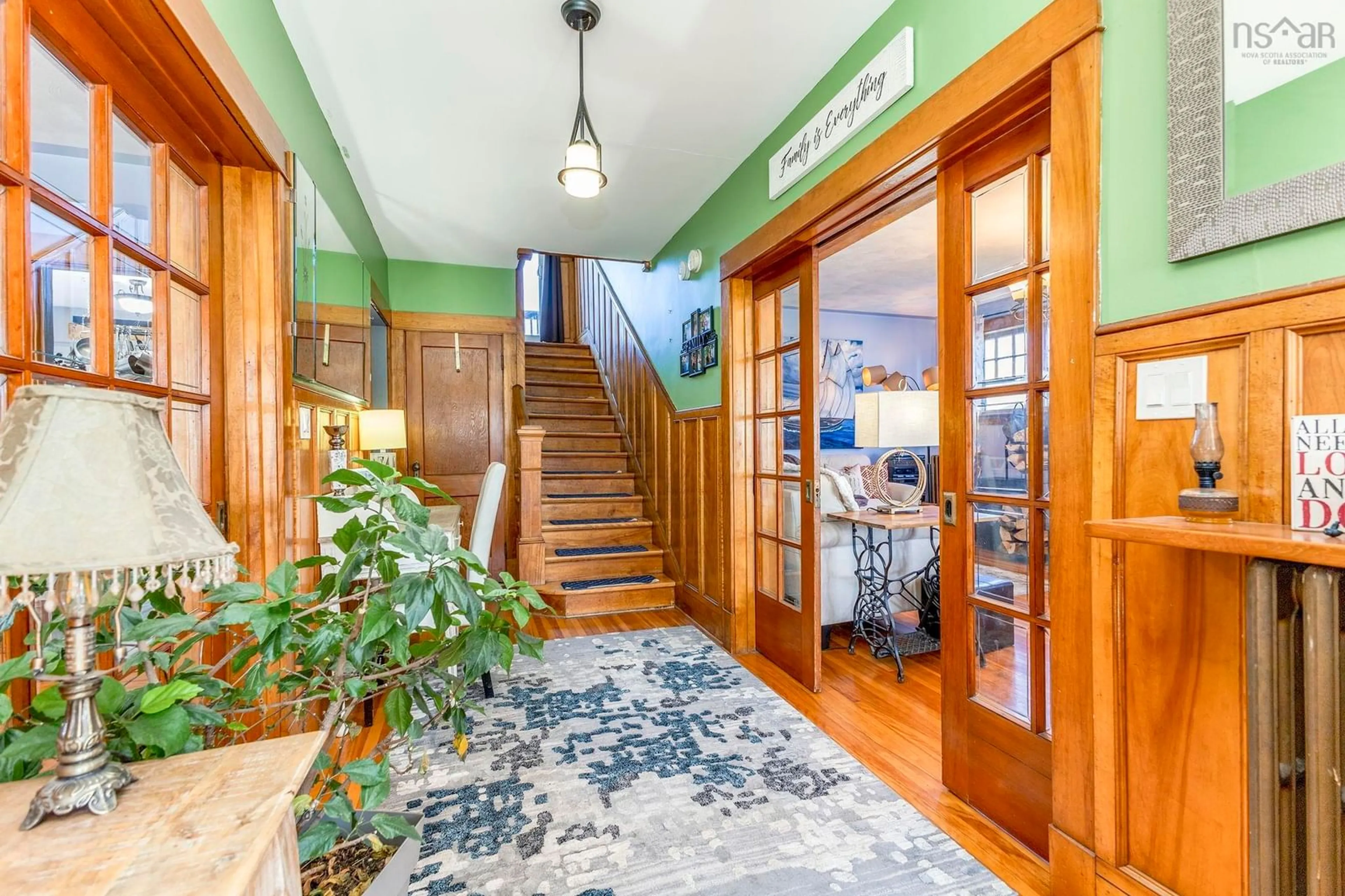 Indoor foyer for 5989 Stellarton Trafalgar Rd, Riverton Nova Scotia B0K 1S0