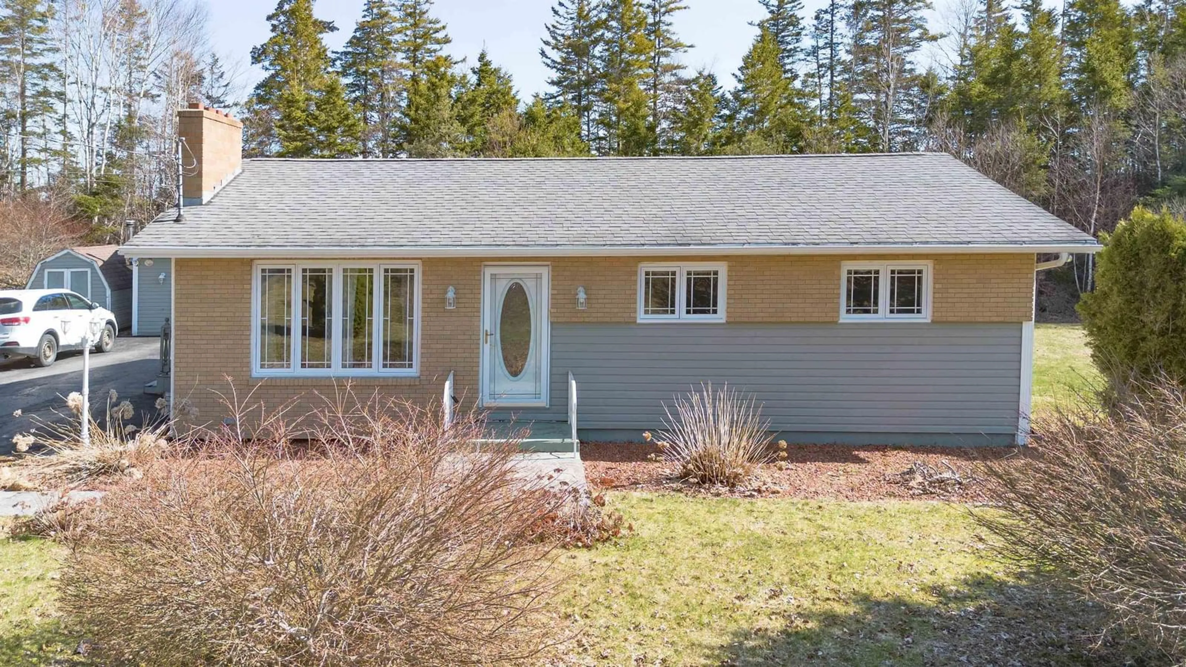 Home with vinyl exterior material, street for Hts, Sydney Nova Scotia B1L 1G9