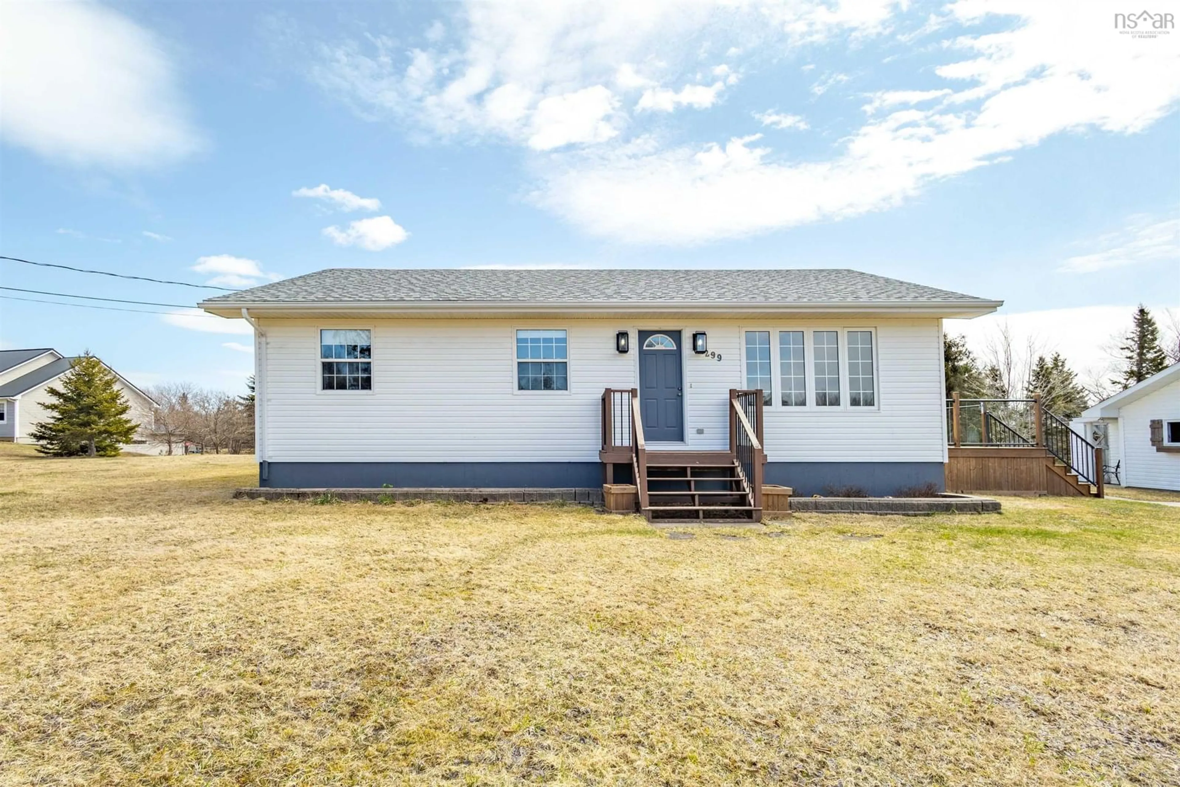 Home with vinyl exterior material, building for 299 Hills Rd, Albert Bridge Nova Scotia B1K 3E4