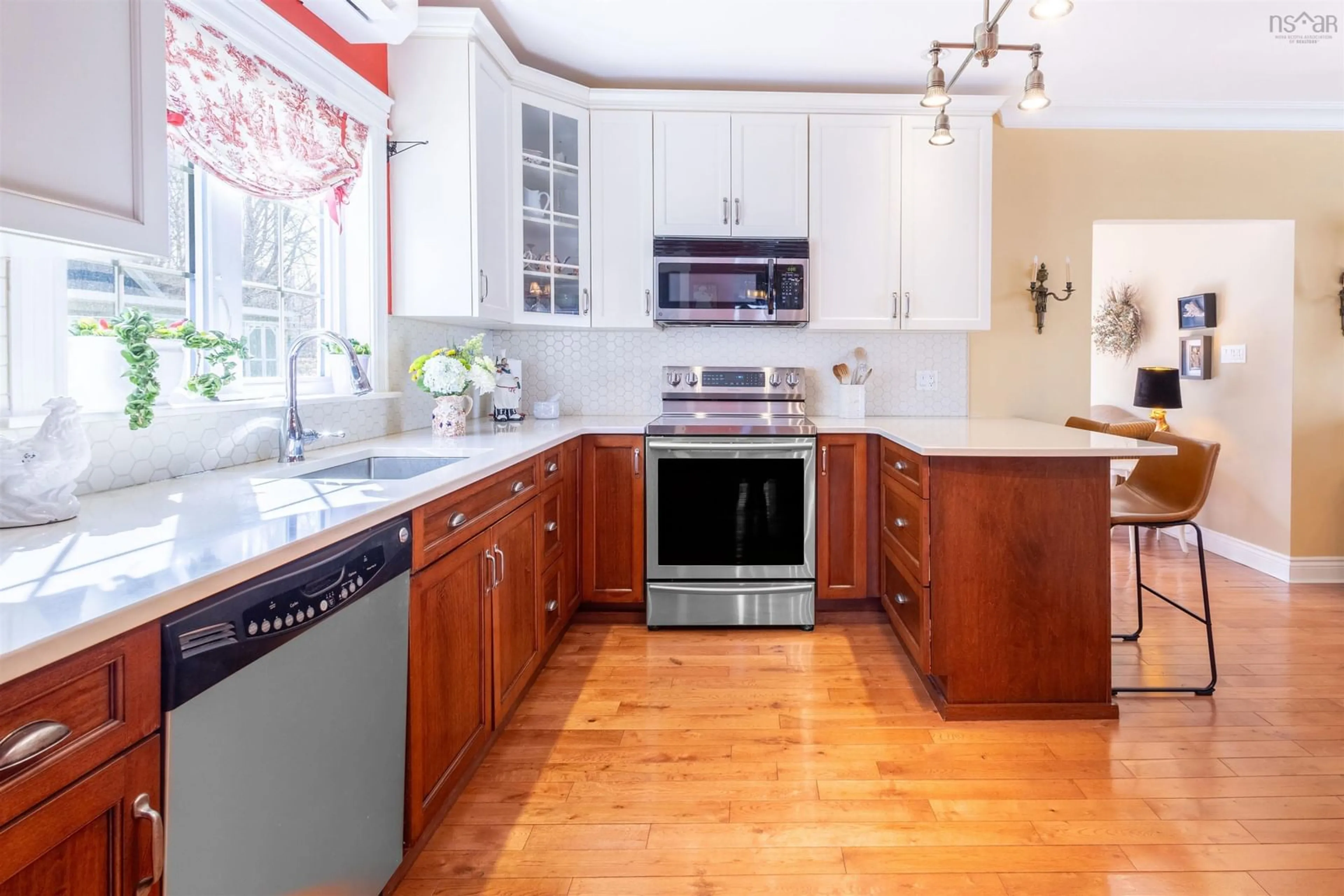 Open concept kitchen, ceramic/tile floor for 102 Crescent Street, B1s 2z8 St, Sydney Nova Scotia B1S 2Z8