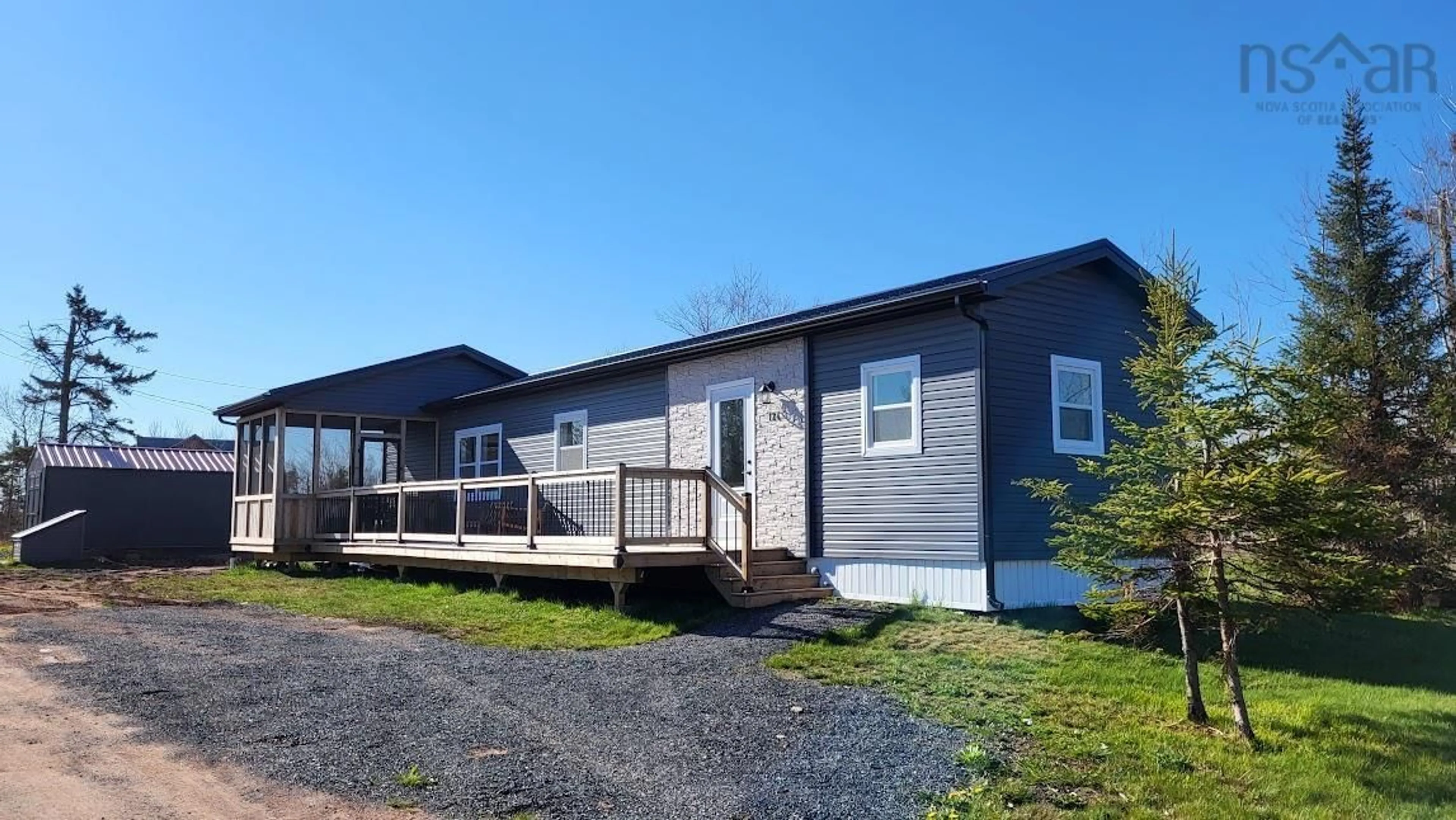 Home with vinyl exterior material, unknown for 124 Red Cliff Dr, Seafoam Nova Scotia B0K 1H0