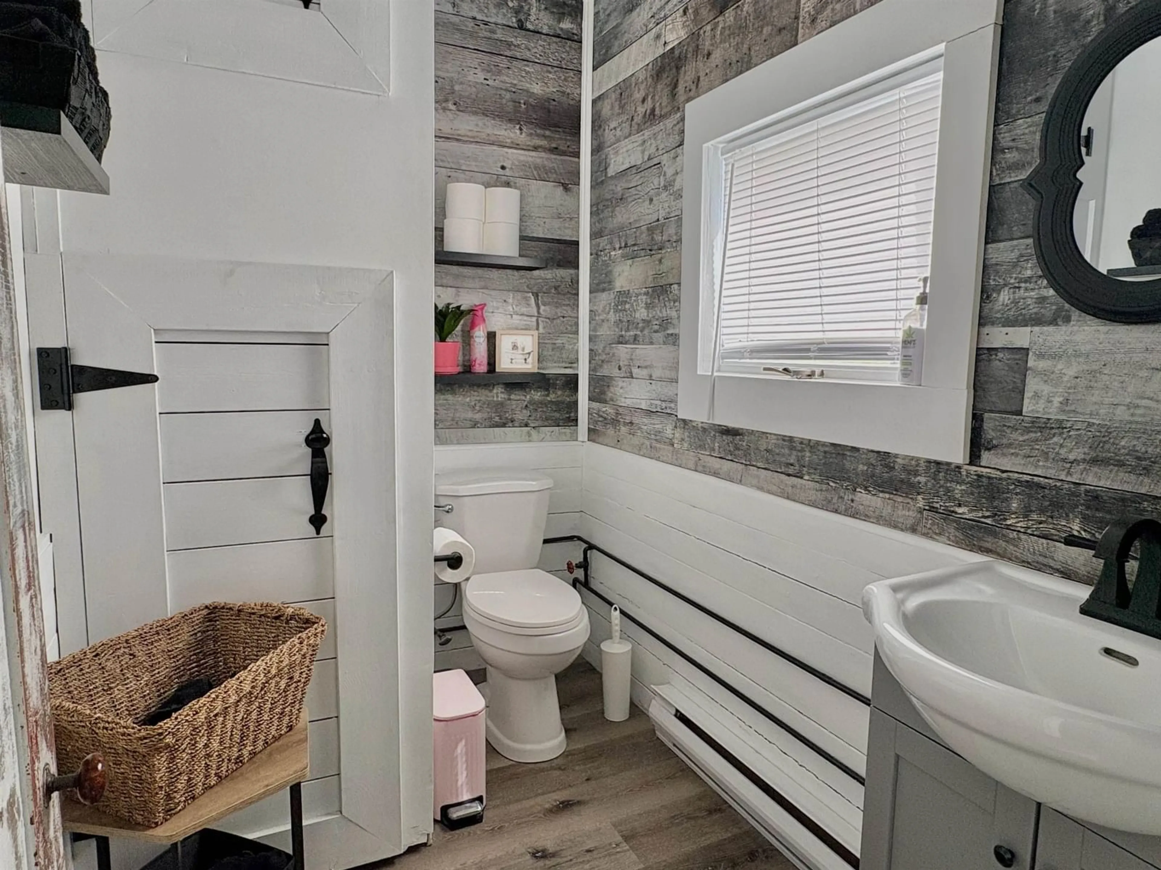 Contemporary bathroom, ceramic/tile floor for 927 Highway 334, Plymouth Nova Scotia B0W 1B0