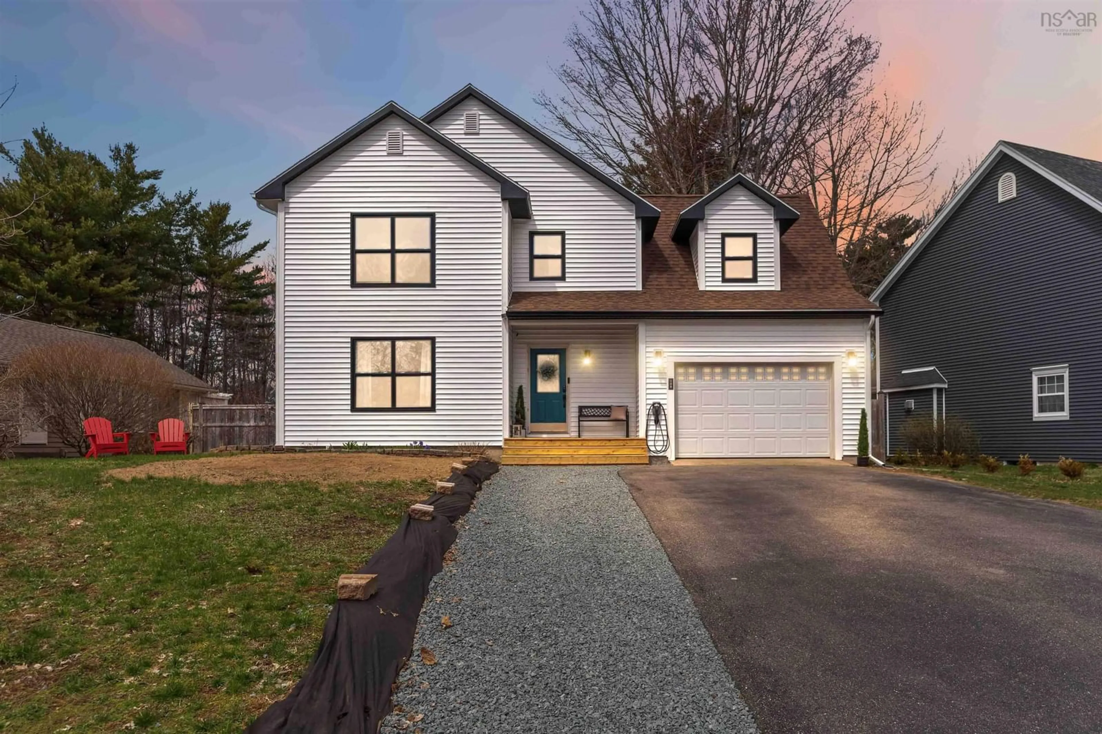 Home with vinyl exterior material, street for 108 Terra Nova Dr, Kentville Nova Scotia B4N 5G9