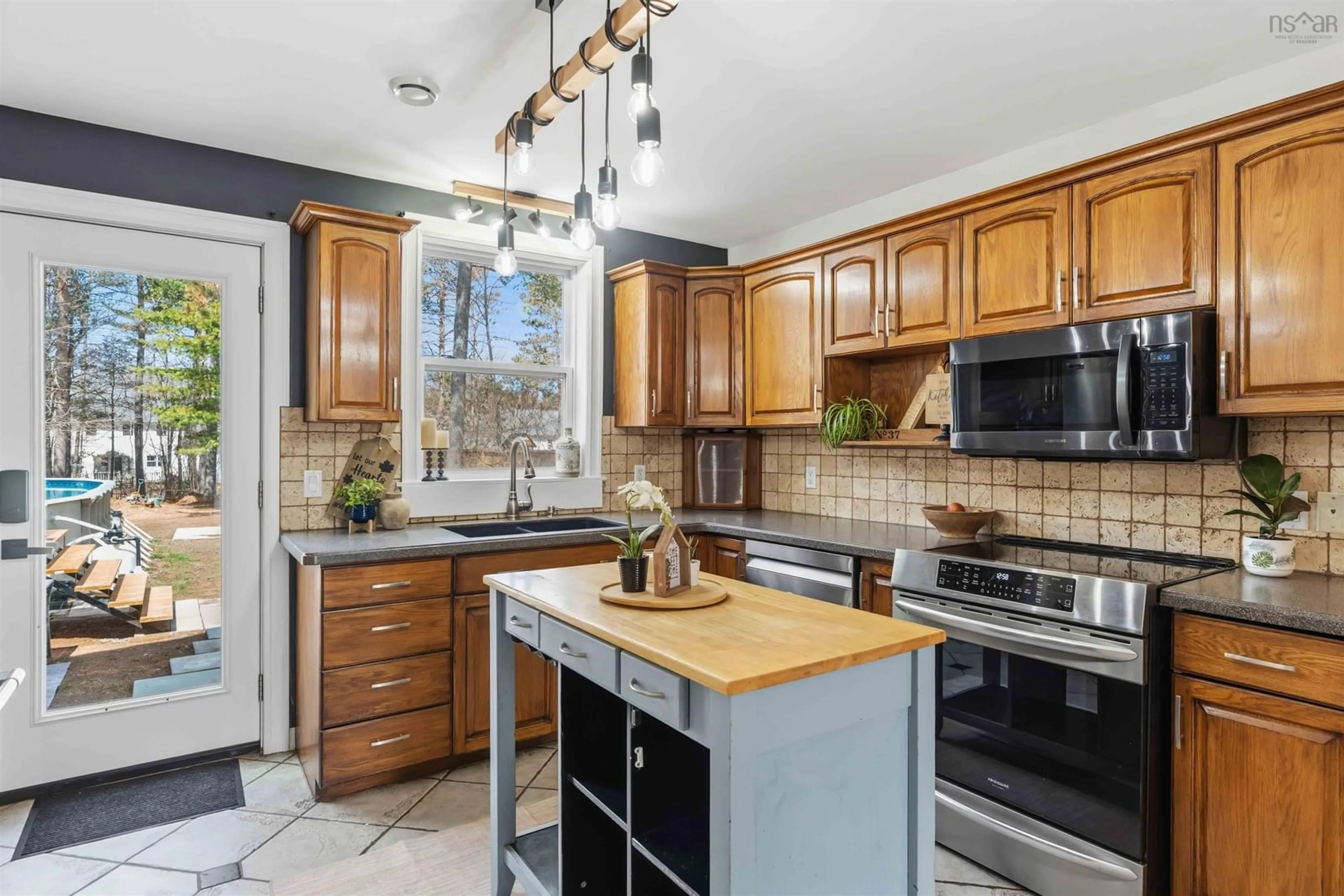 Open concept kitchen, ceramic/tile floor for 108 Terra Nova Dr, Kentville Nova Scotia B4N 5G9