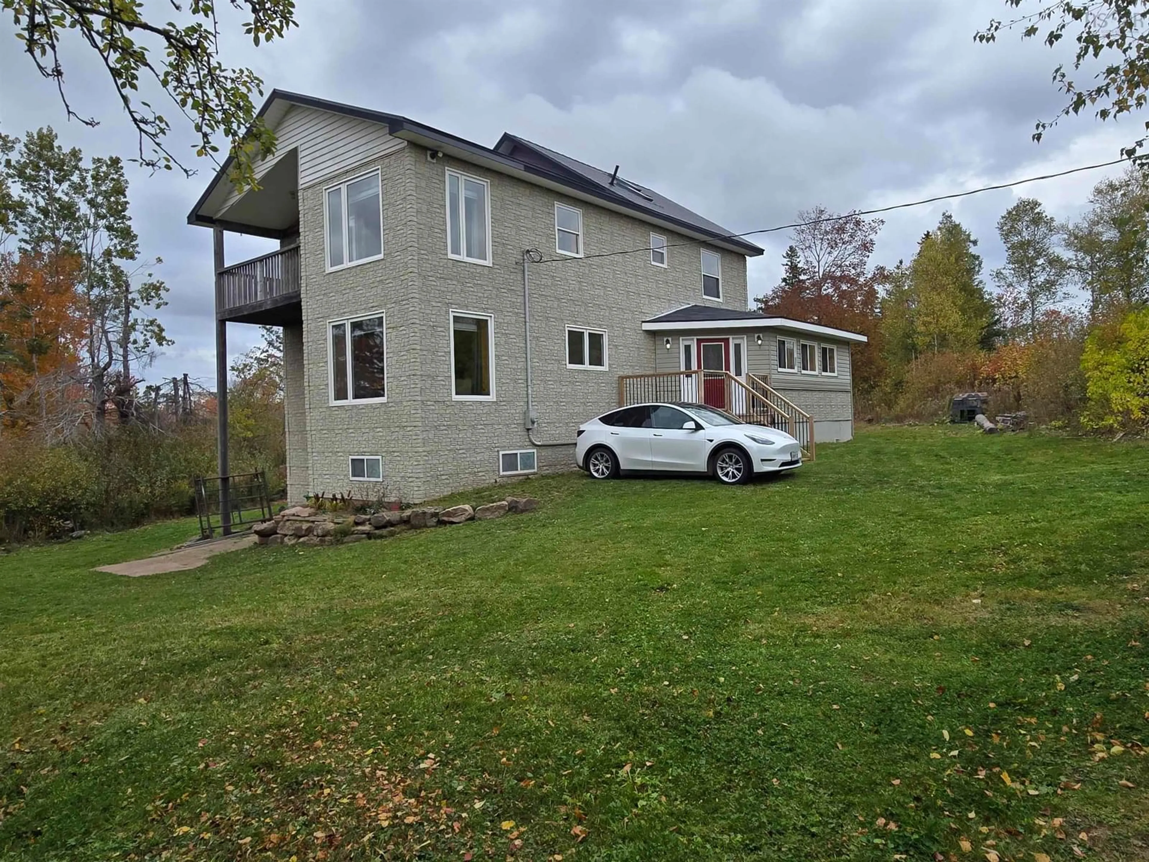 A pic from outside/outdoor area/front of a property/back of a property/a pic from drone, unknown for 217 Mcauley Rd, Hedgeville Nova Scotia B0K 1N0