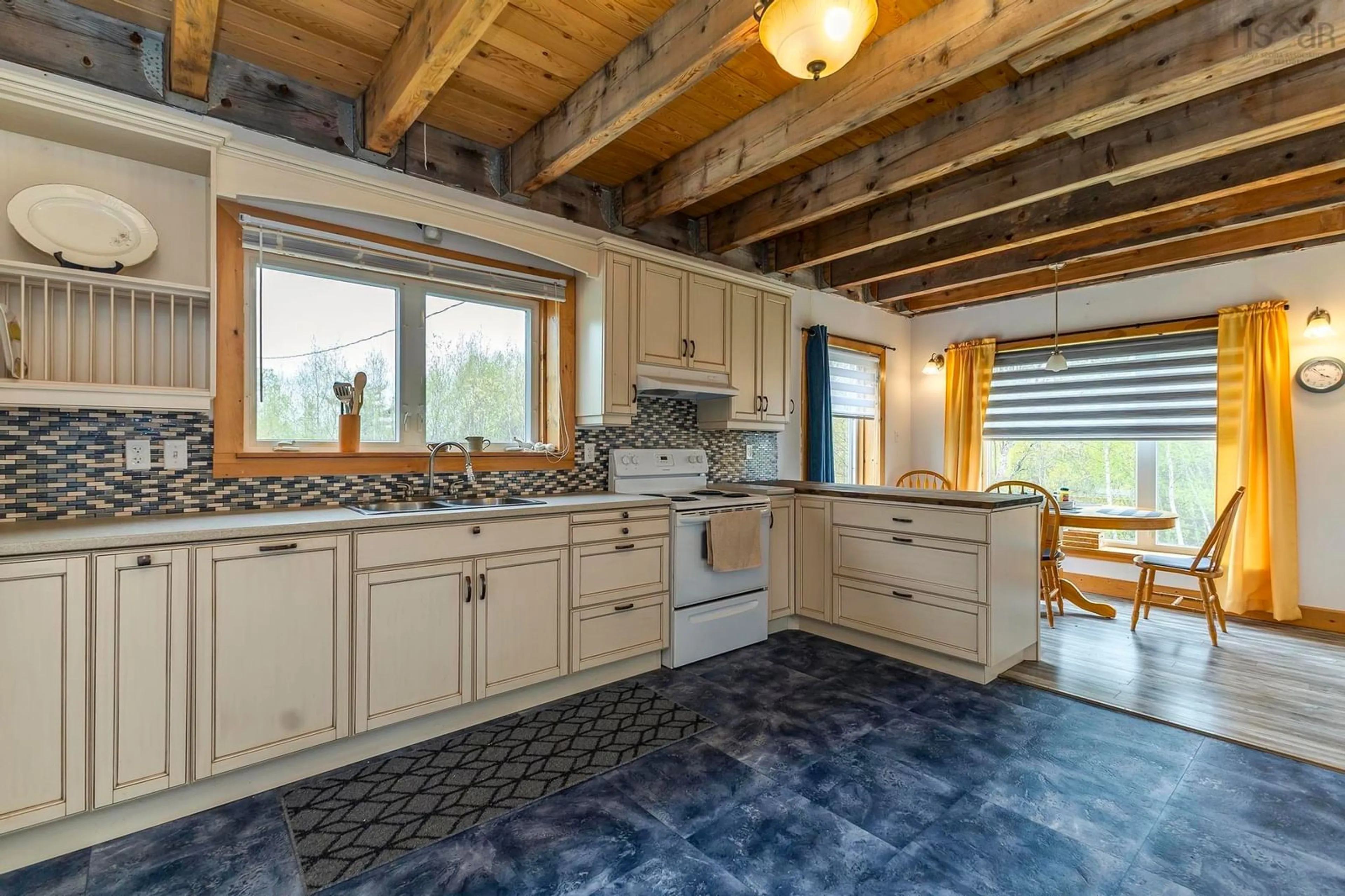 Rustic kitchen, ceramic/tile floor for 217 Mcauley Rd, Hedgeville Nova Scotia B0K 1N0