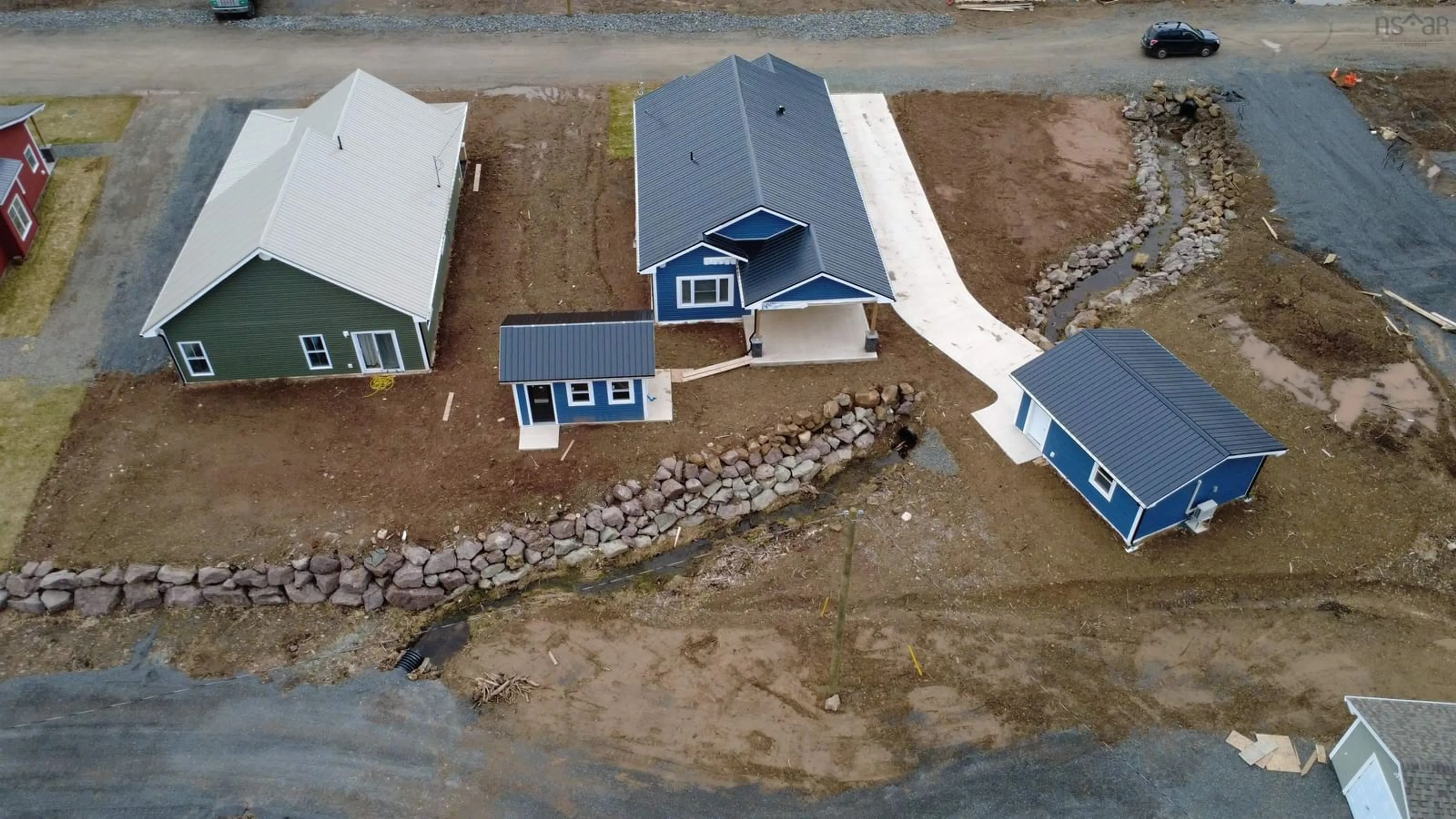 A pic from outside/outdoor area/front of a property/back of a property/a pic from drone, building for 6 Michaela St, Pictou Nova Scotia B0K 1H0