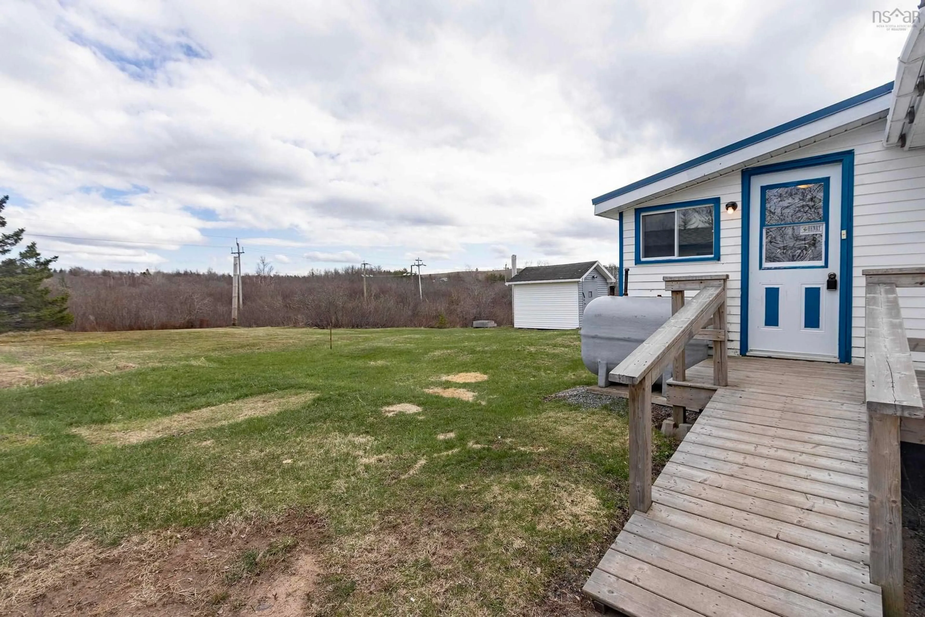 A pic from outside/outdoor area/front of a property/back of a property/a pic from drone, water/lake/river/ocean view for 172 Mcgee St, Springhill Nova Scotia B0M 1X0