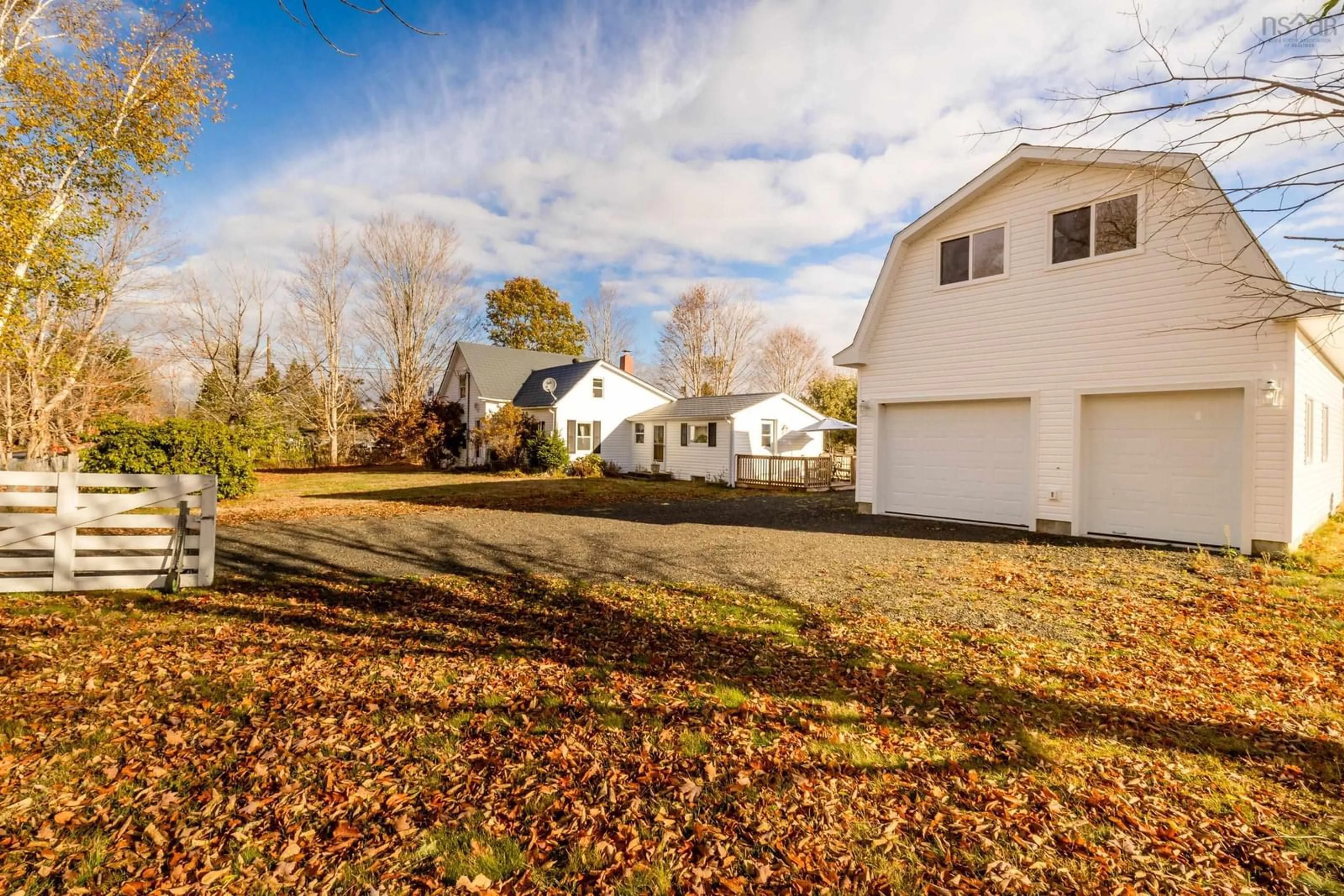 A pic from outside/outdoor area/front of a property/back of a property/a pic from drone, unknown for 1546 Spurr Rd, Round Hill Nova Scotia B0S 1C0